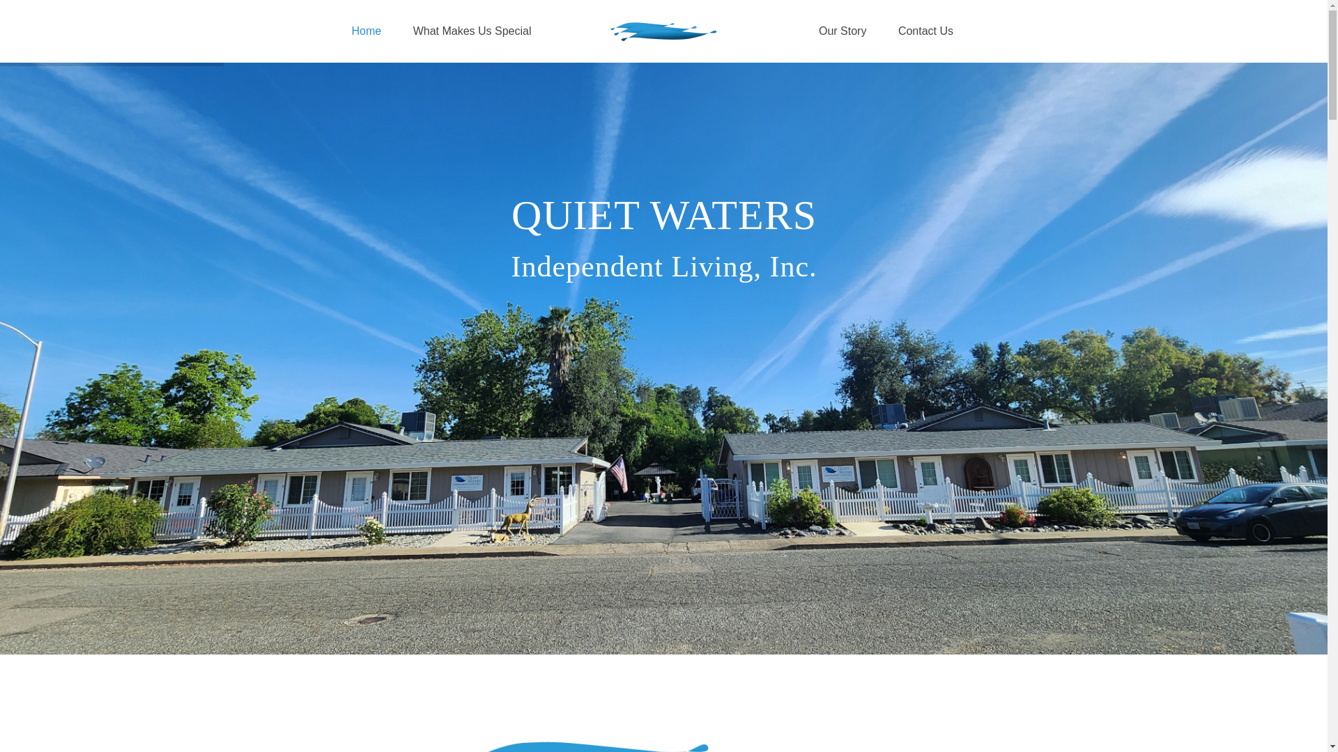 website screenshot of https://quietwatersliving.pages.dev/