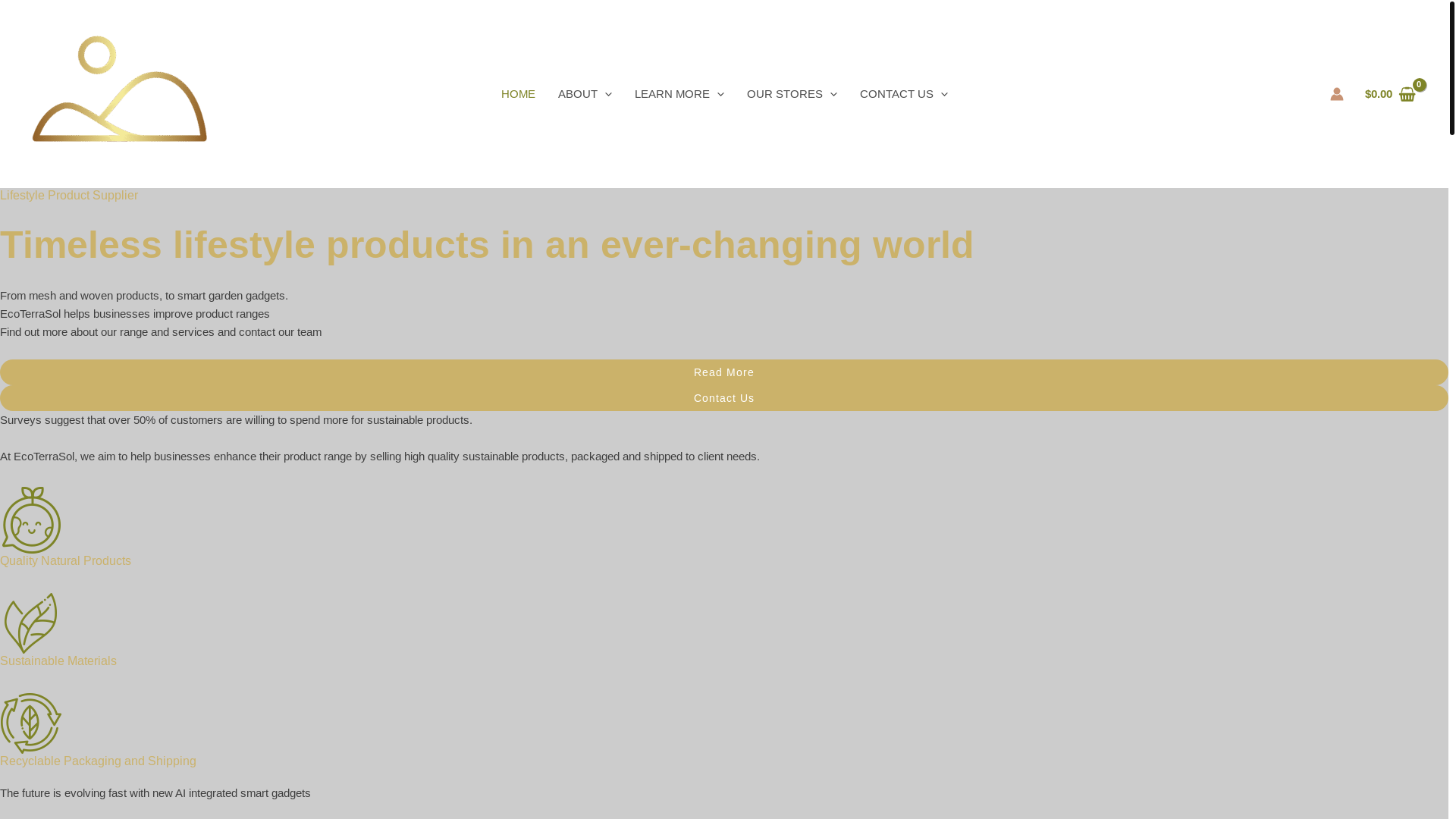 website screenshot of https://ecoterrasol.com/