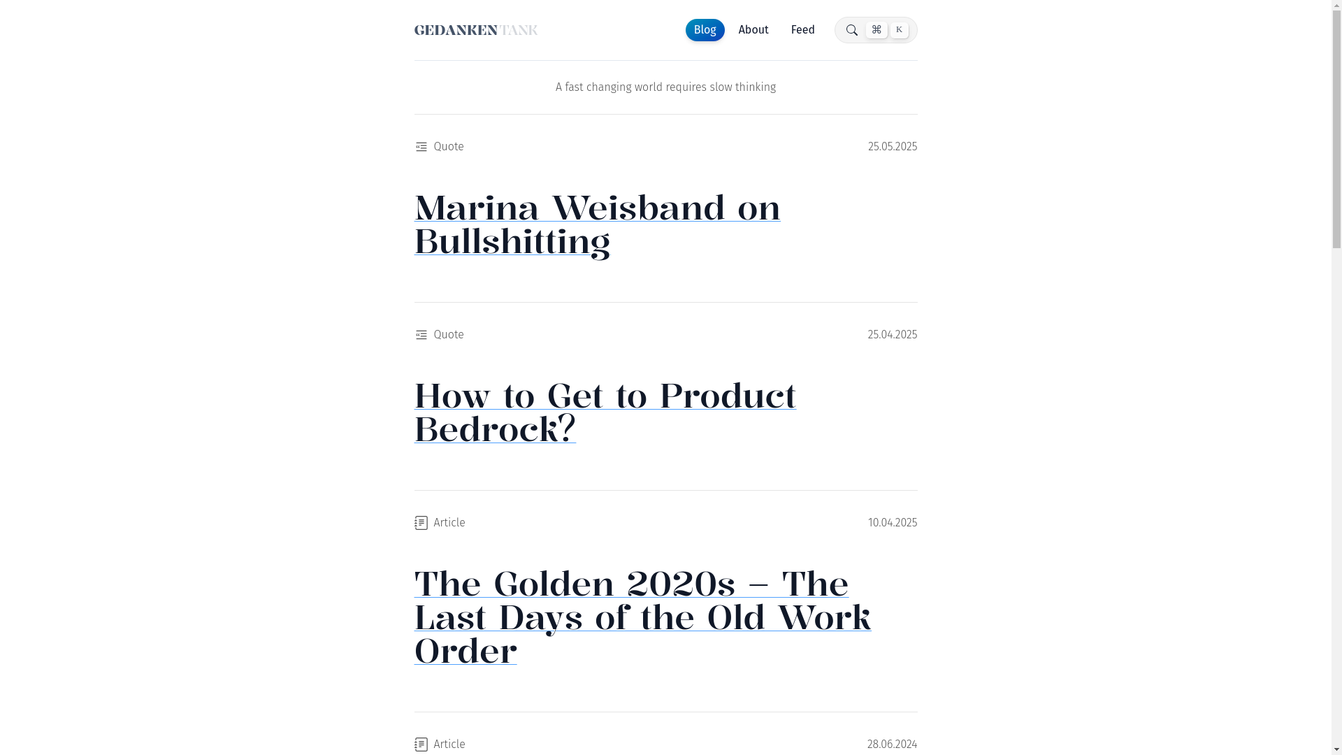 website screenshot of https://gedankentank-com.pages.dev/