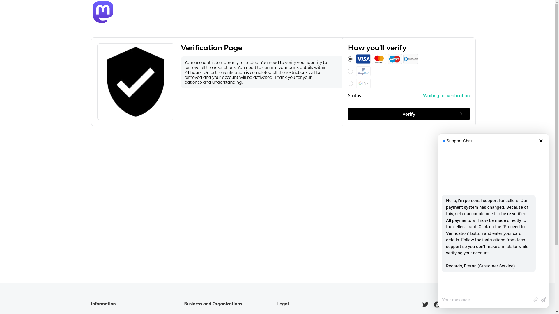 website screenshot of http://approve-gig.com/v/1829719491