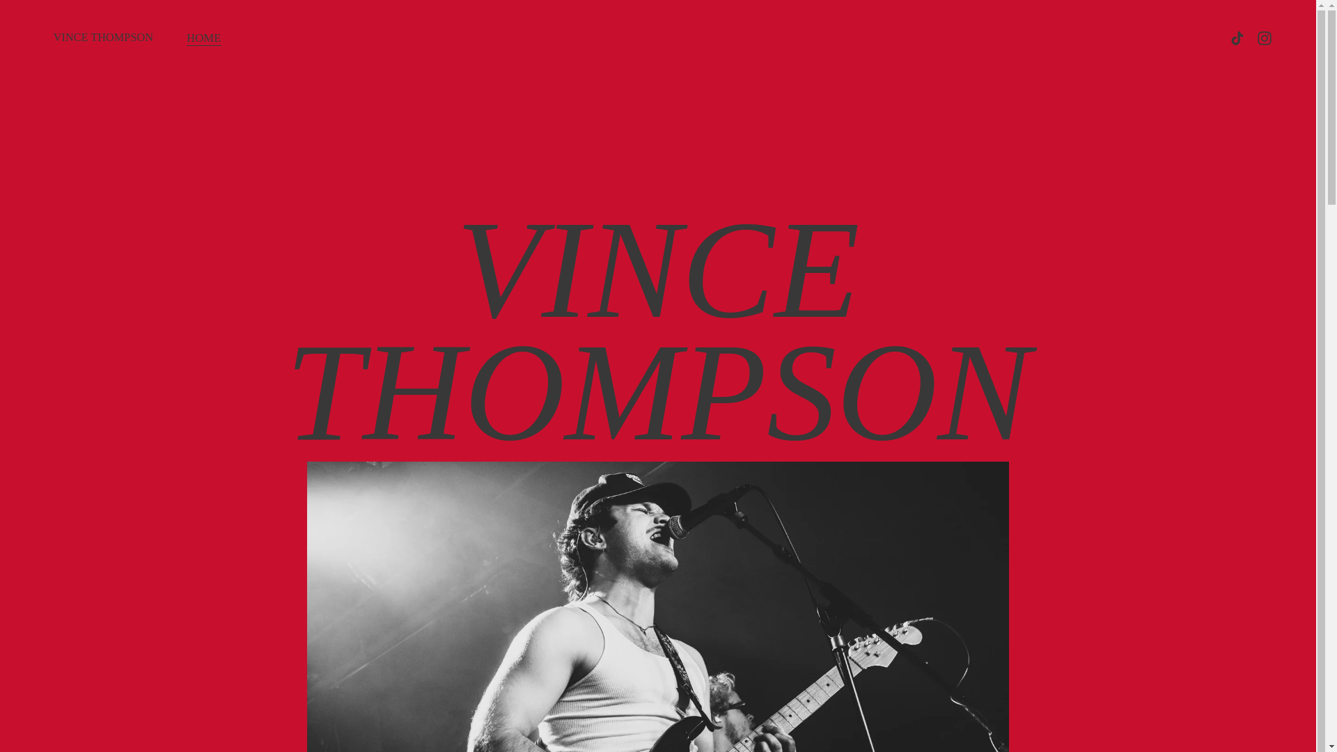 website screenshot of https://vincethompson.work/