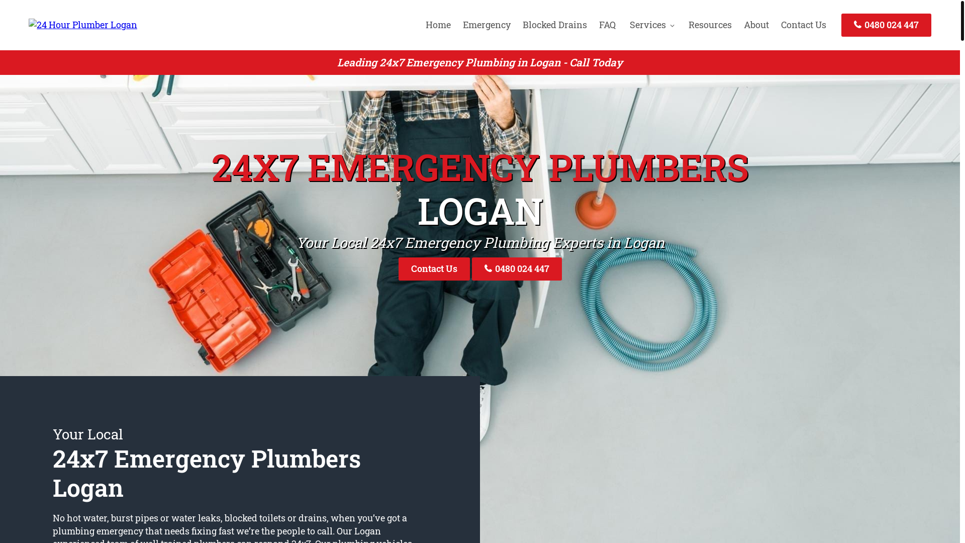 website screenshot of https://24hourplumberslogan-com-au.pages.dev/