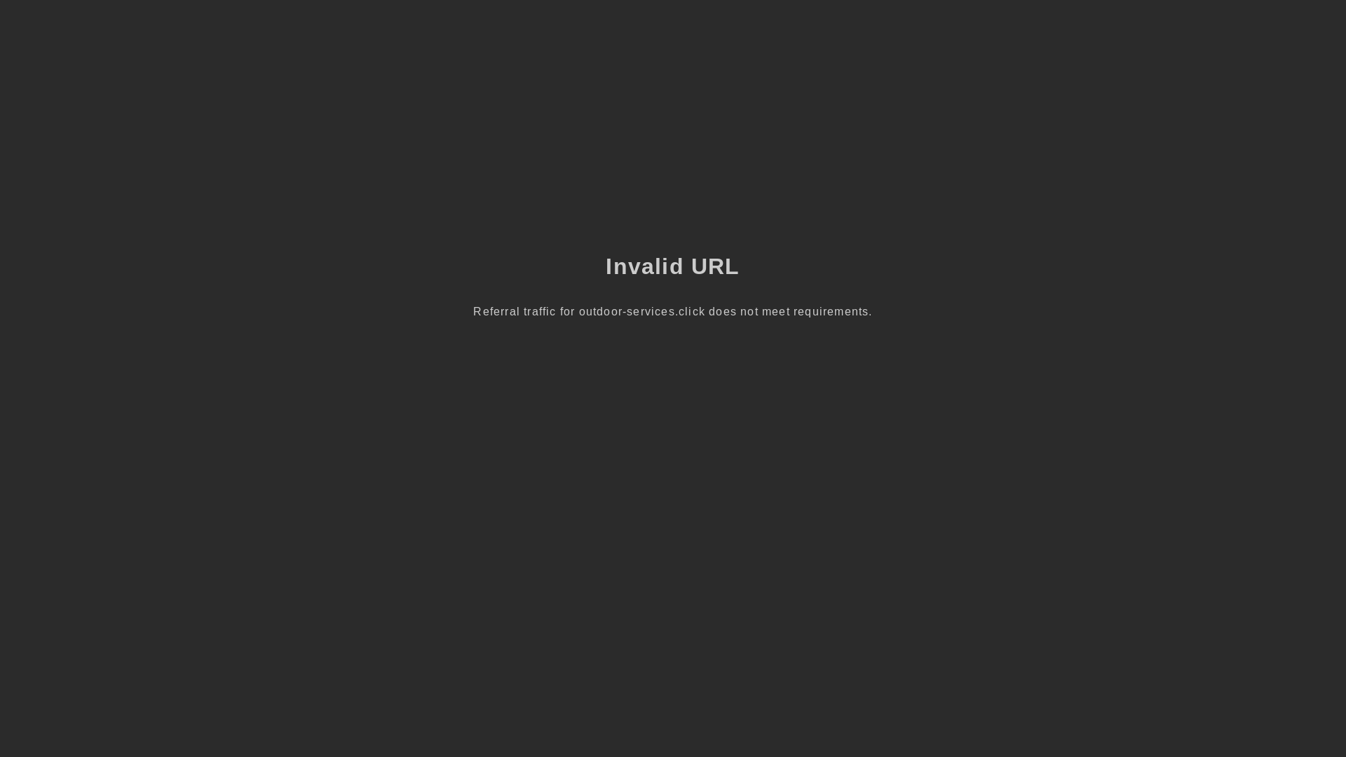website screenshot of https://outdoor-services.click/