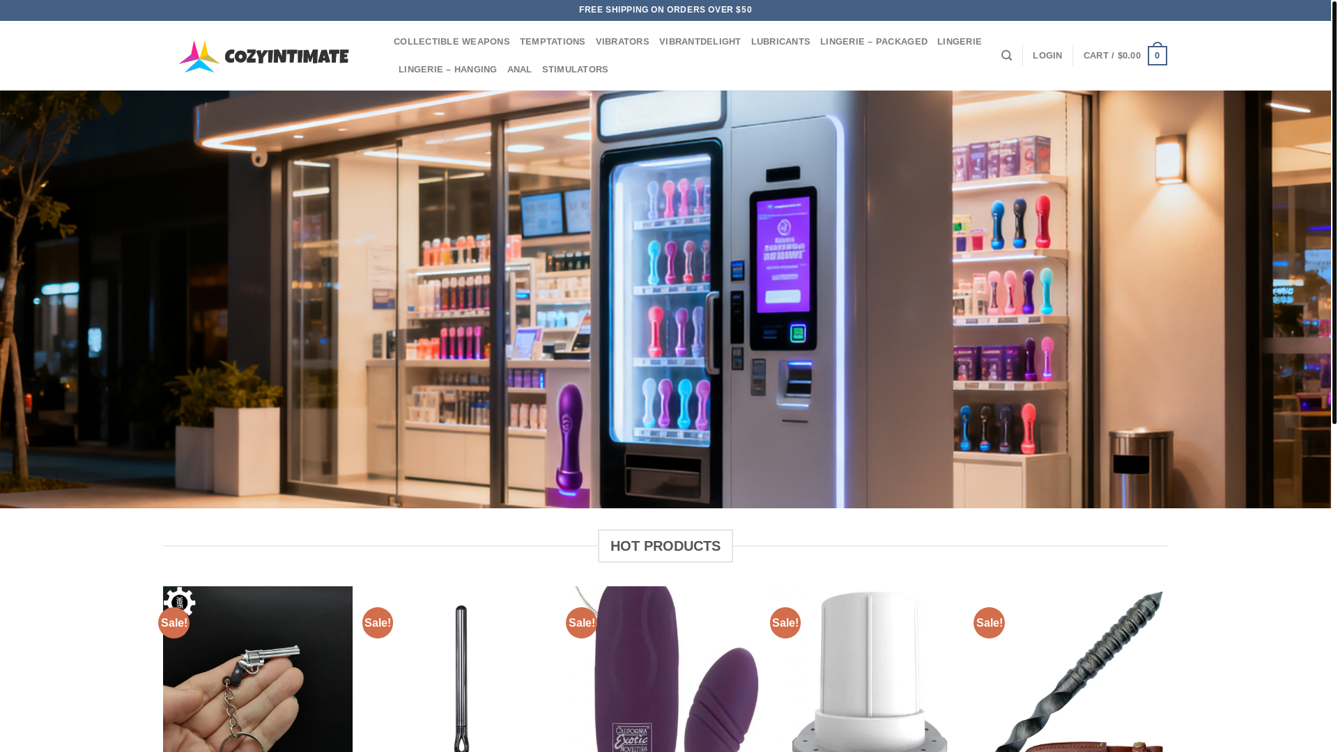 website screenshot of https://cozyintimate.com/