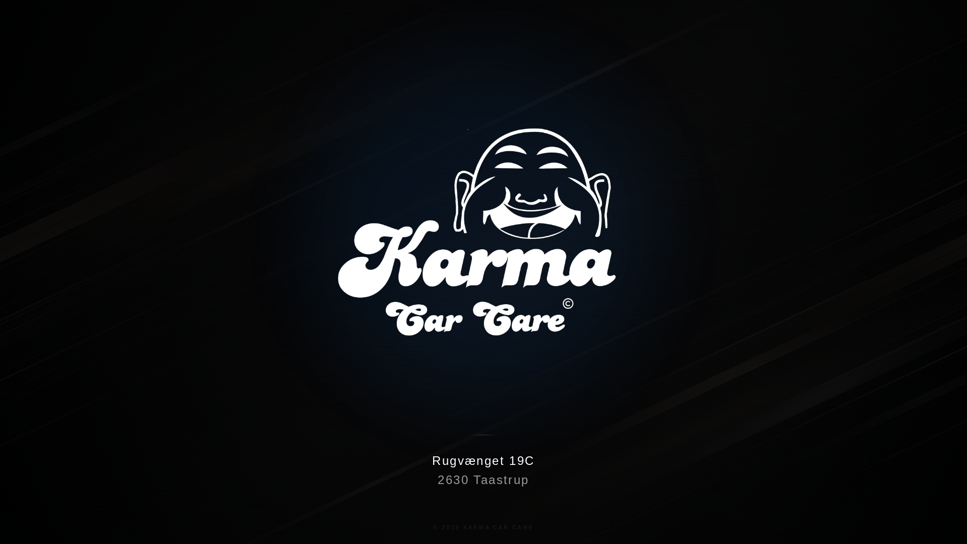 website screenshot of https://karmacarcare.dk/