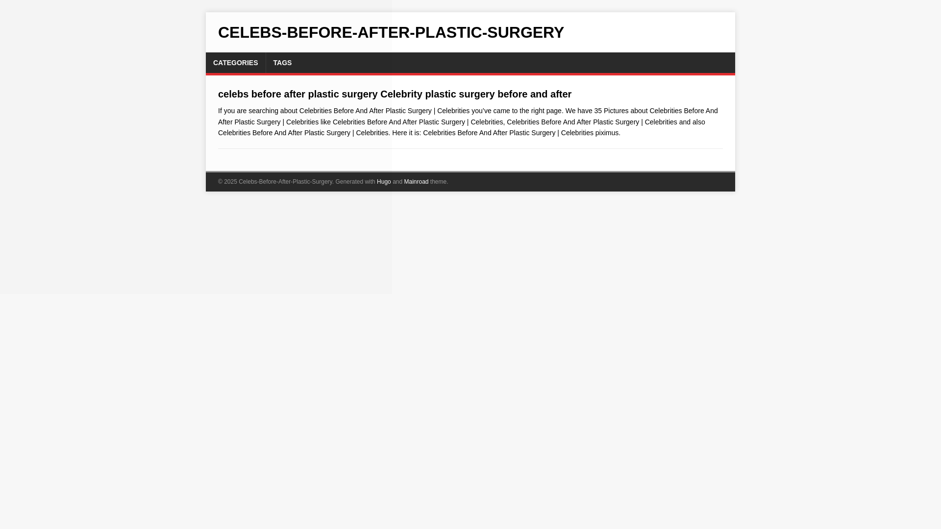 website screenshot of https://celebs-before-after-plastic-surgery.pages.dev/