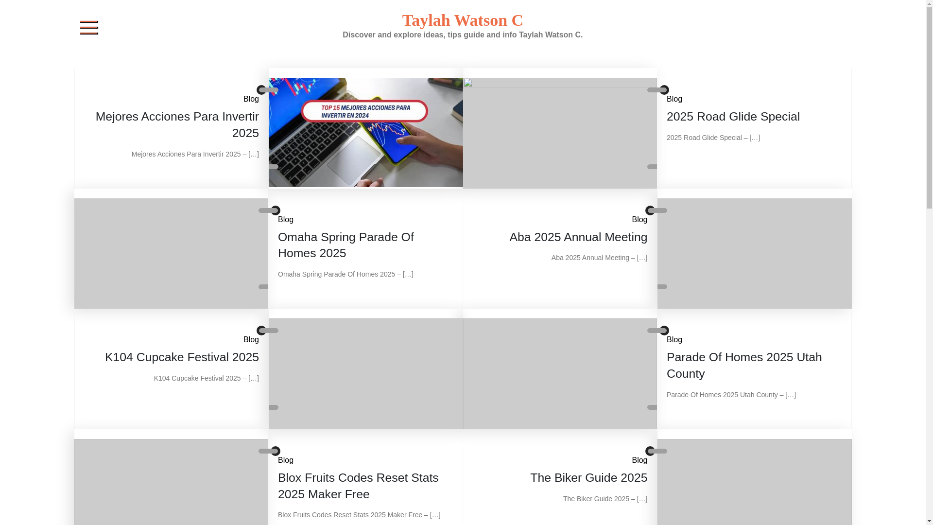 website screenshot of https://taylahwatsonc.pages.dev/