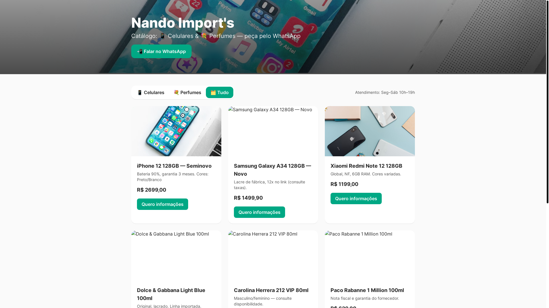 website screenshot of https://lp-template-comercio.pages.dev/