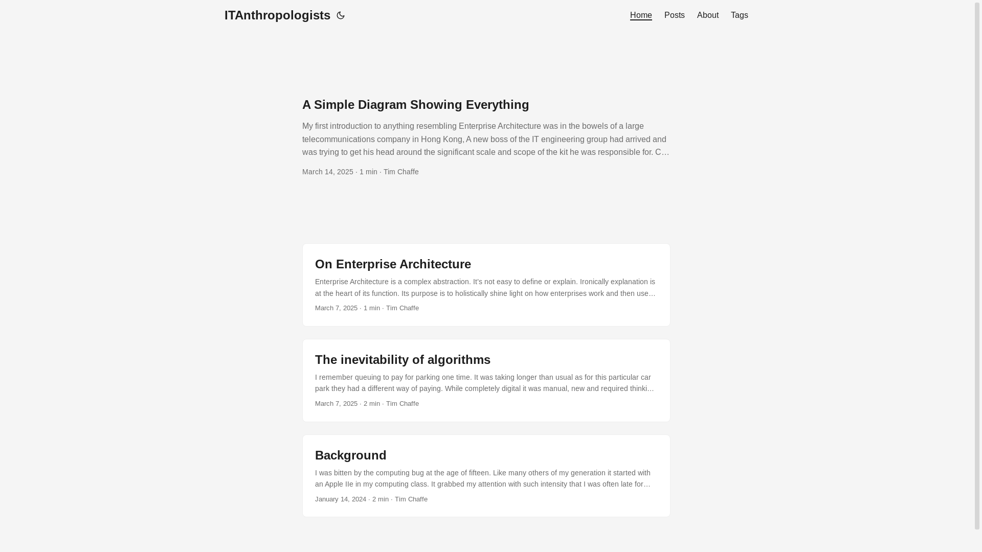 website screenshot of https://itanthropologists.pages.dev/