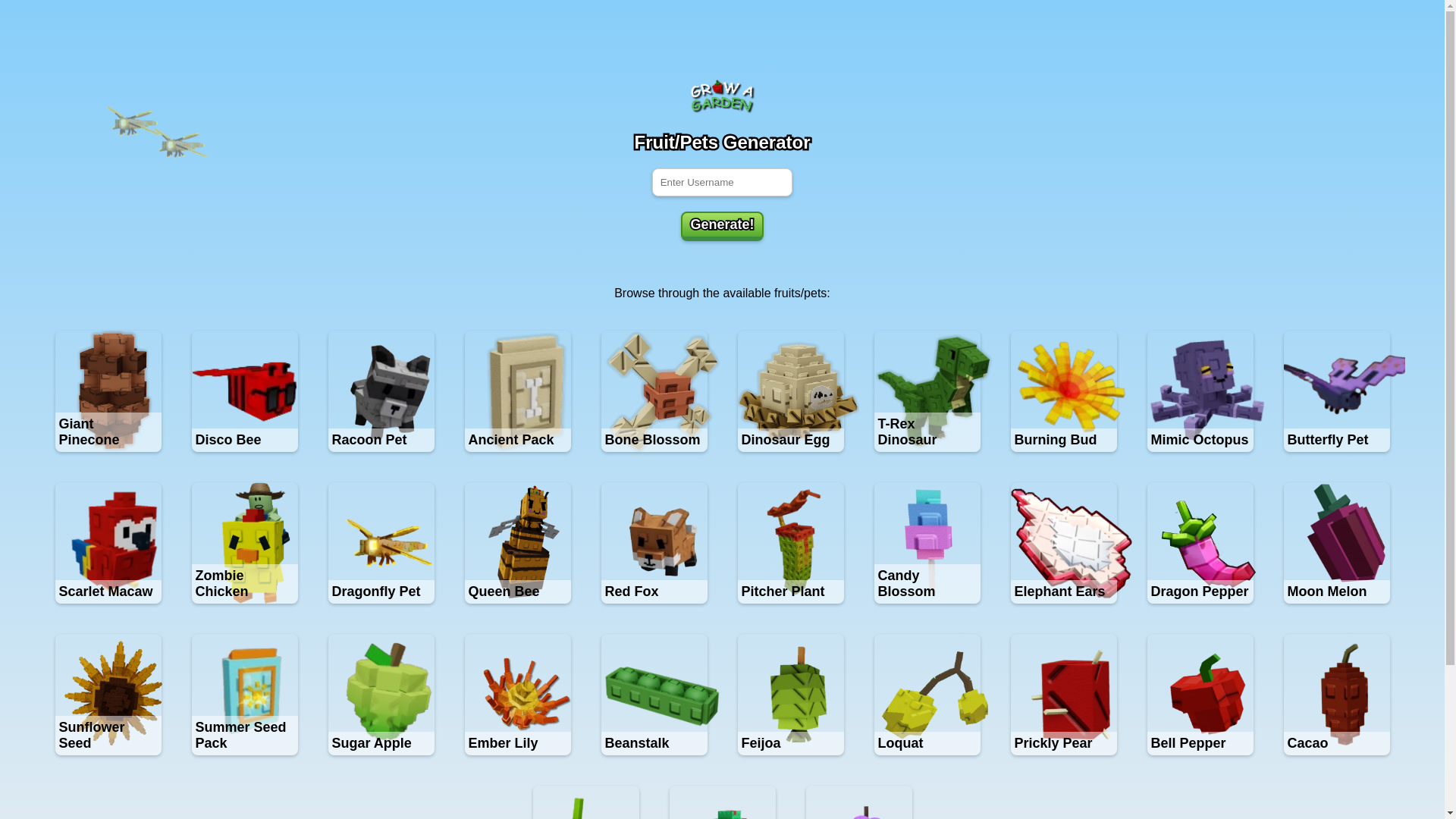 website screenshot of https://growitem.pages.dev/