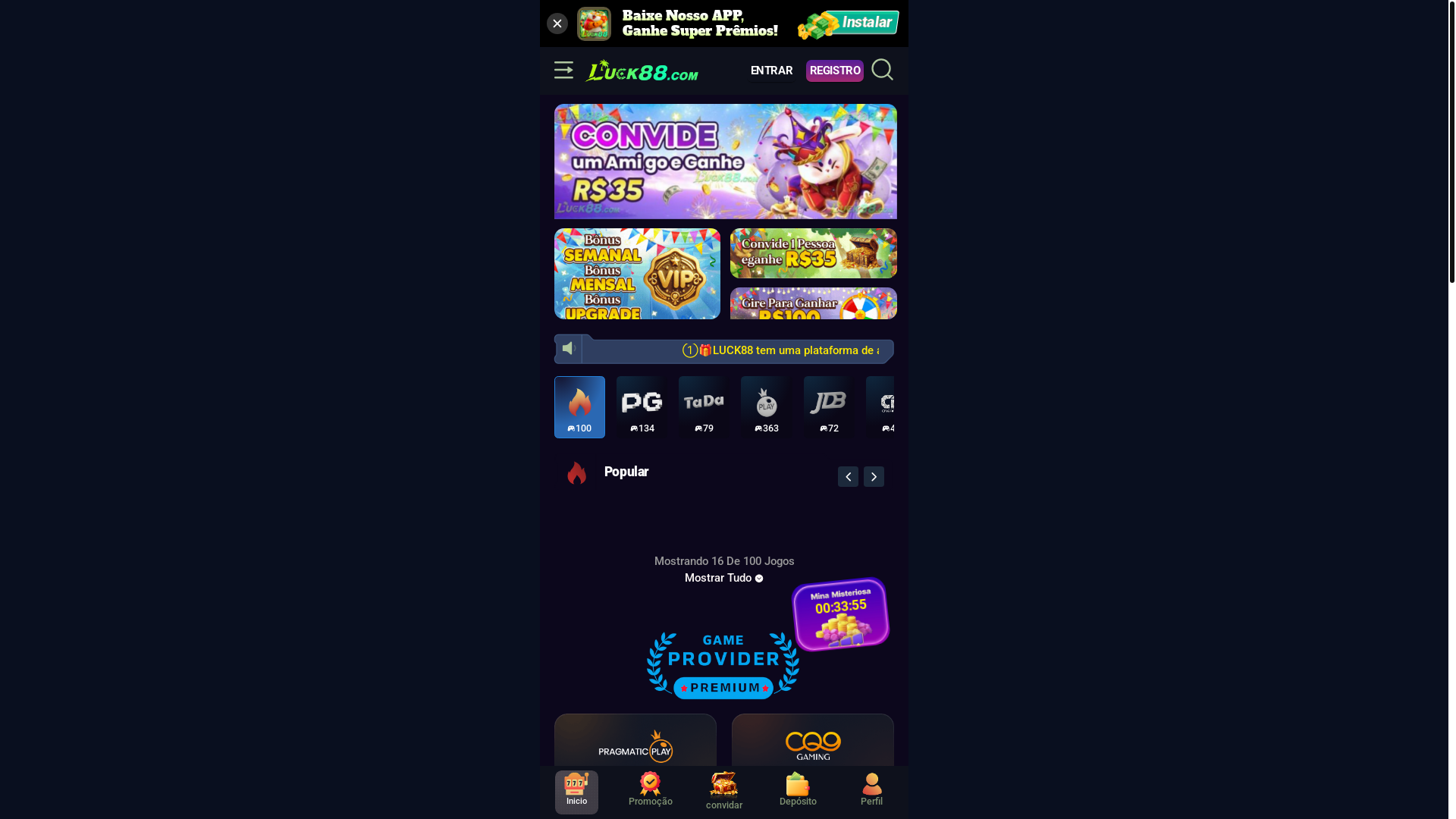website screenshot of https://luck8818.com/
