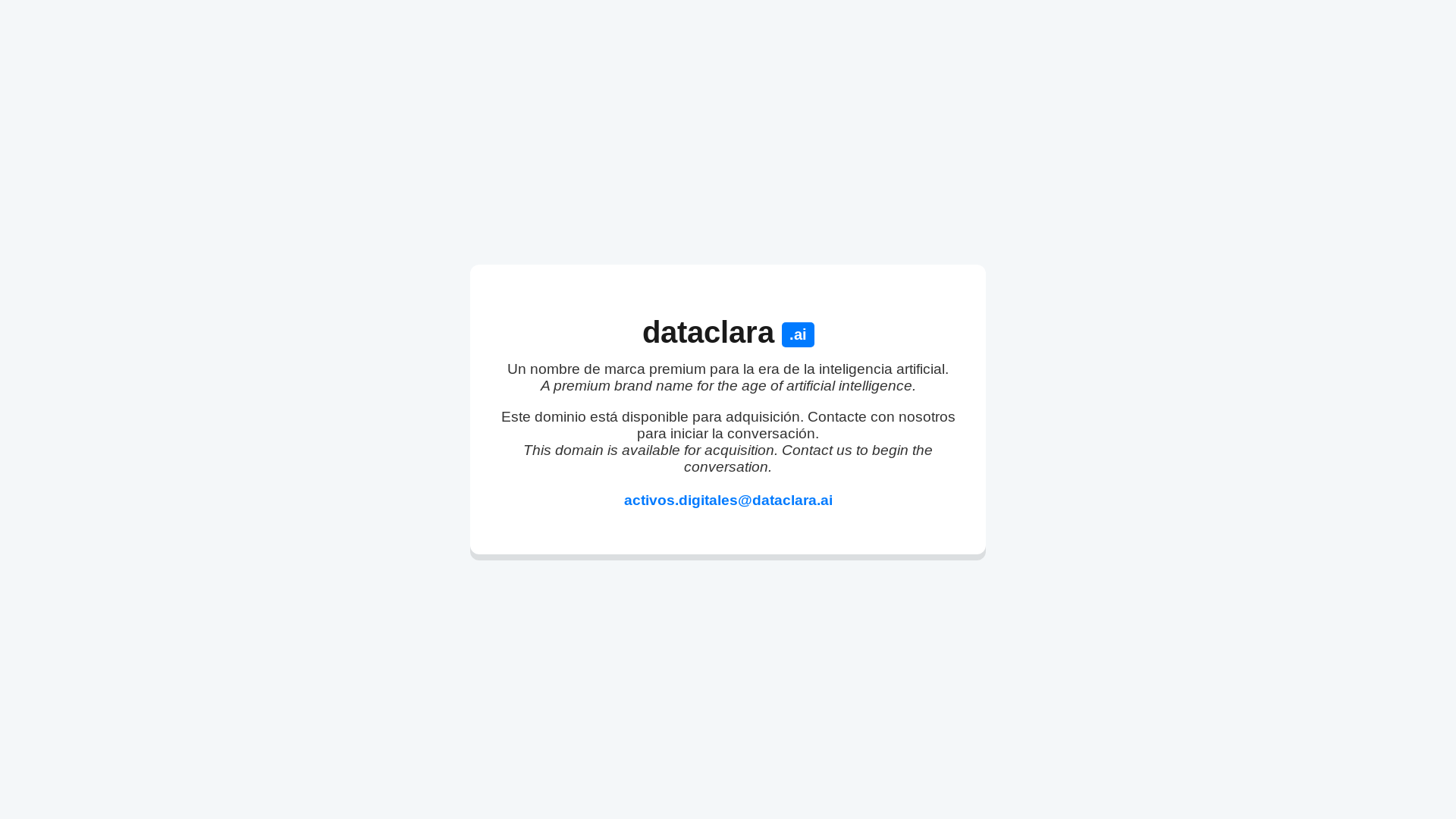 website screenshot of https://dataclara-landing2.pages.dev/