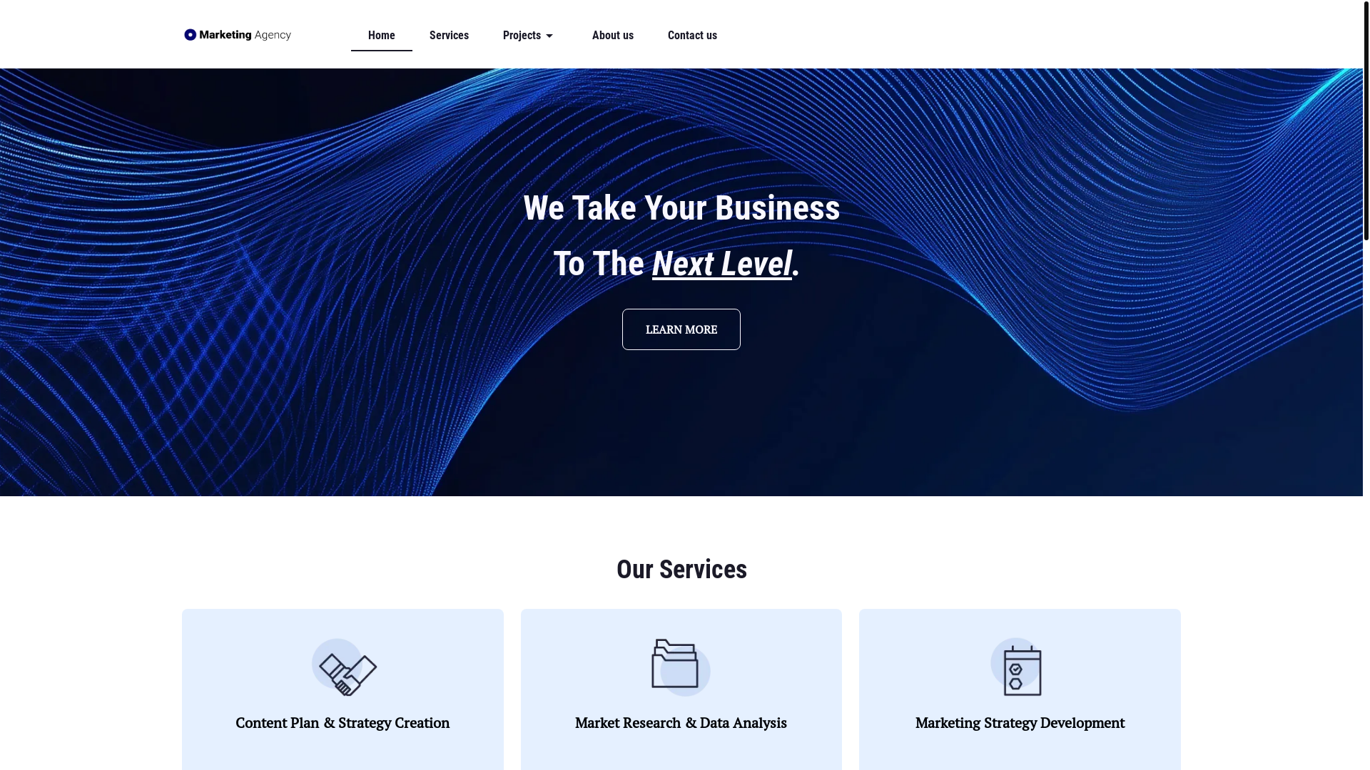 website screenshot of https://ronroninc.com/