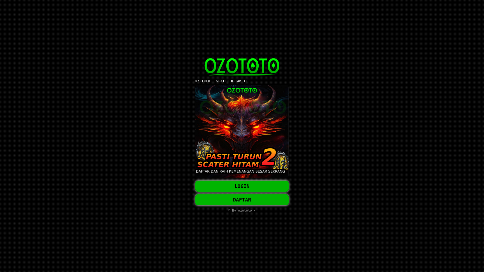 website screenshot of https://ozototo-it-scaterhitam.pages.dev/