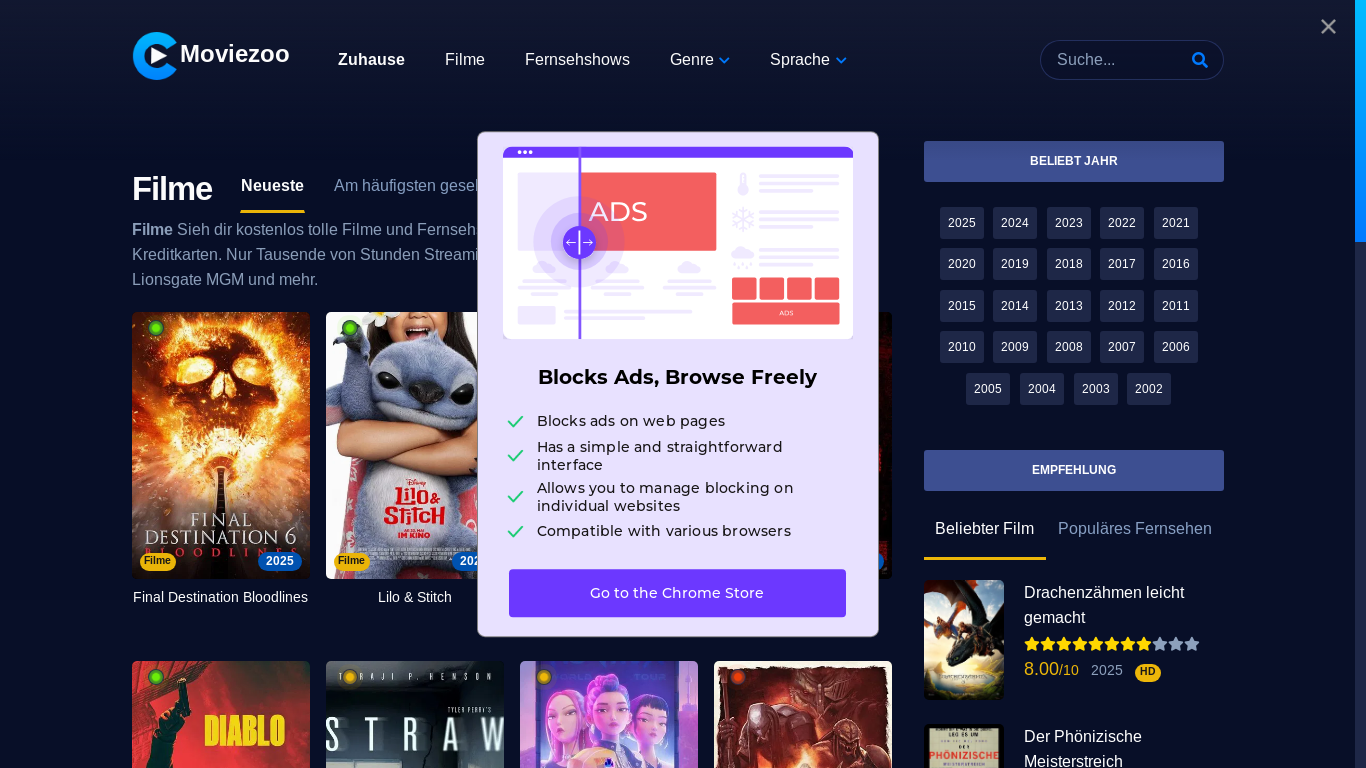 website screenshot of https://einschalten-7zwr.pages.dev/