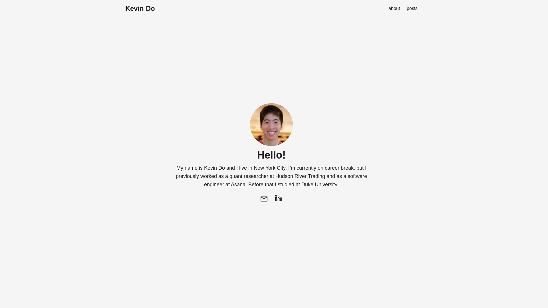 website screenshot of https://kevinkdocom.pages.dev/