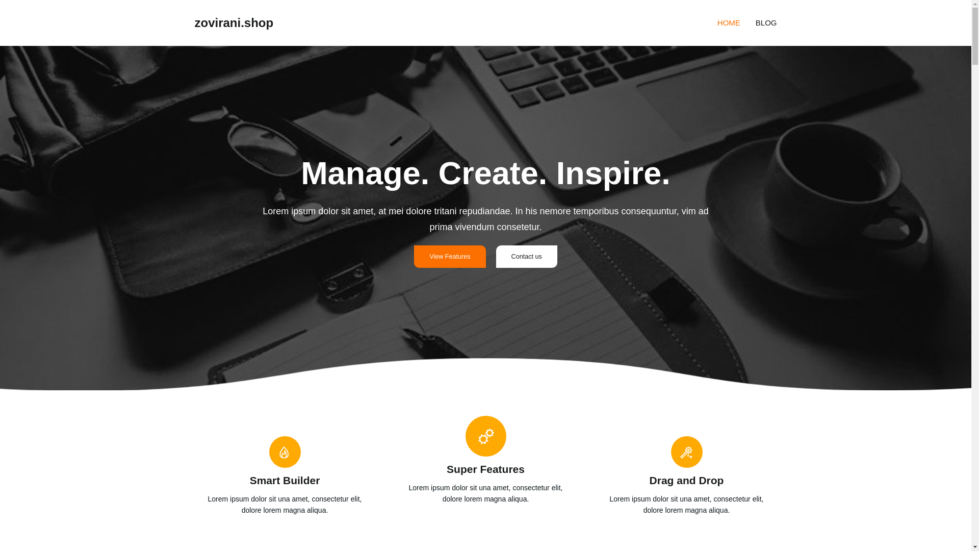 website screenshot of https://zovirani.shop/
