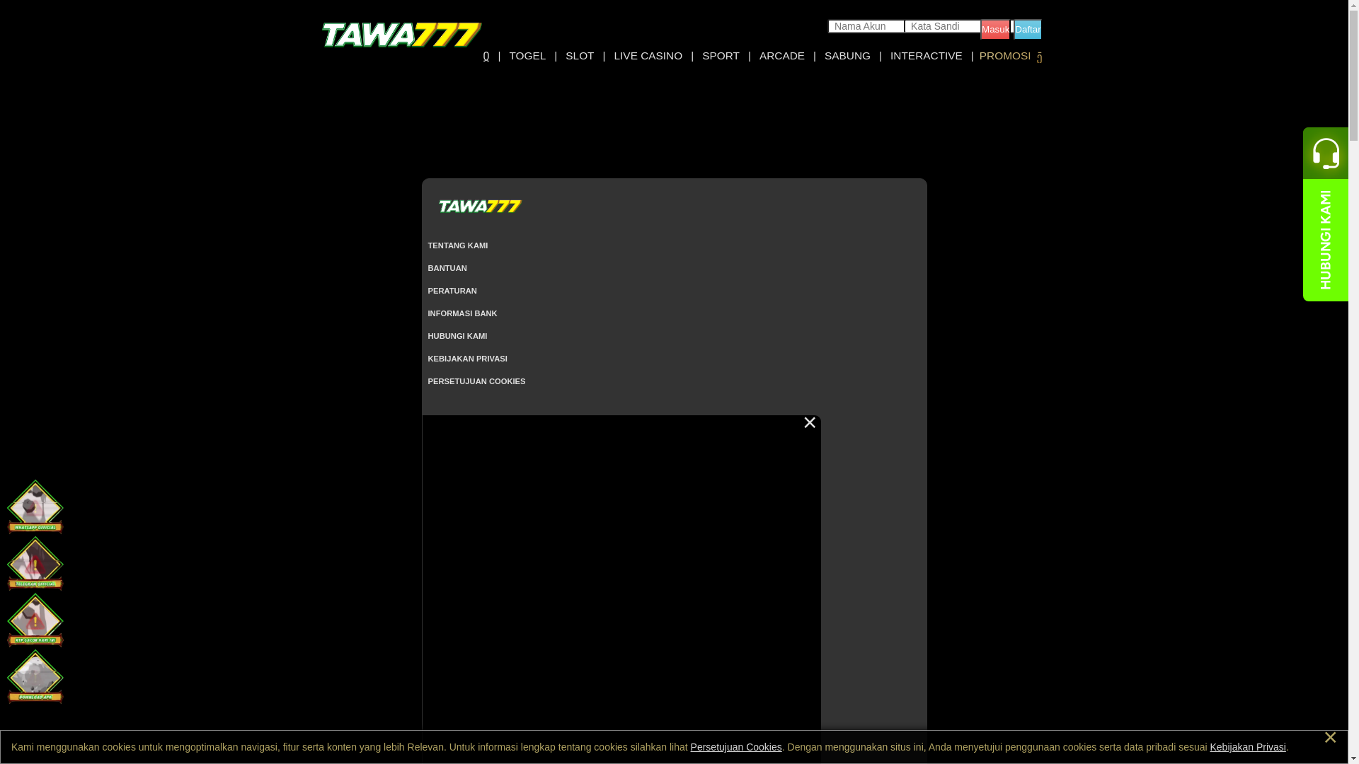 website screenshot of https://tawatawasini.site/