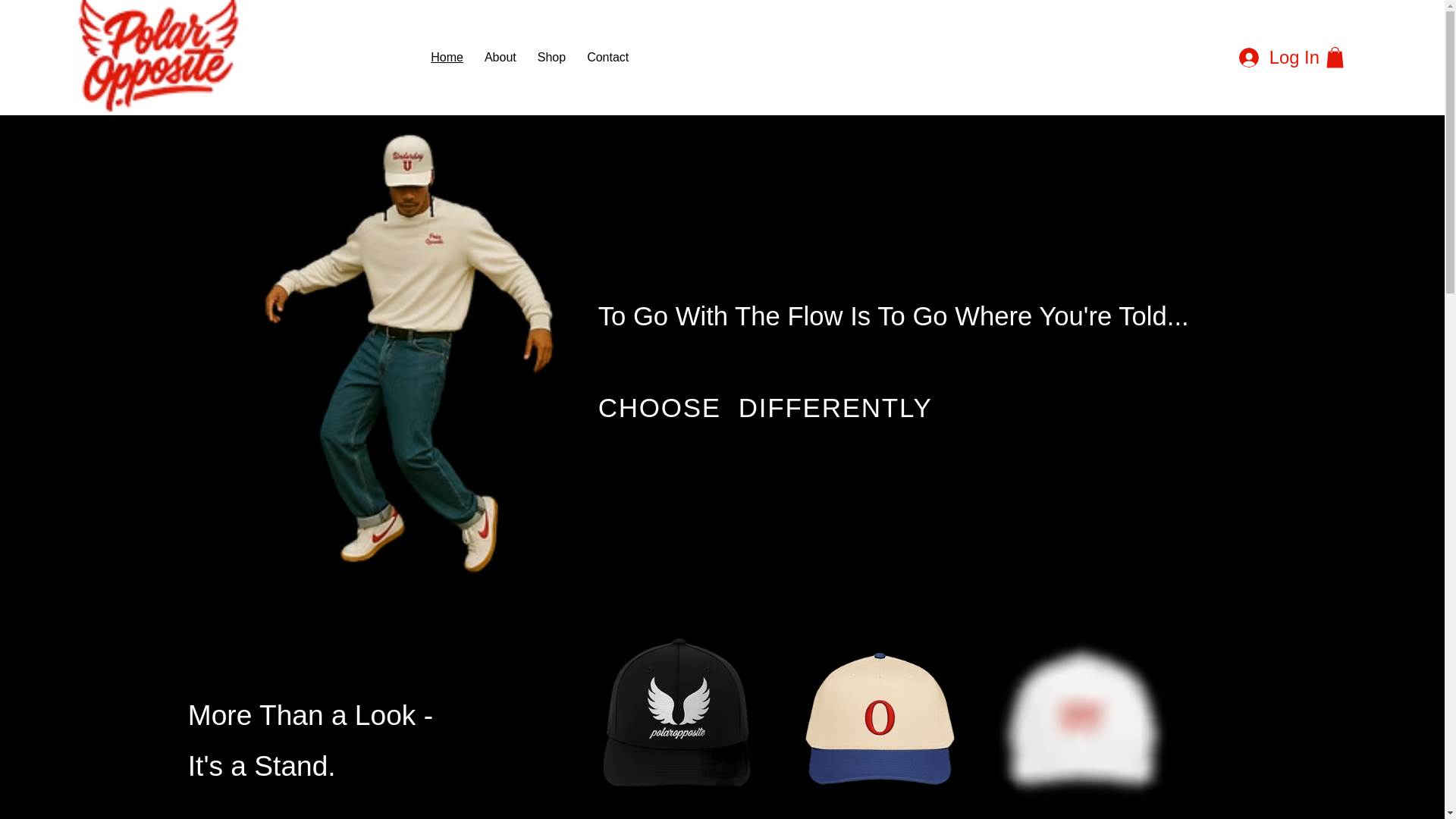 website screenshot of https://shopopposite.com/