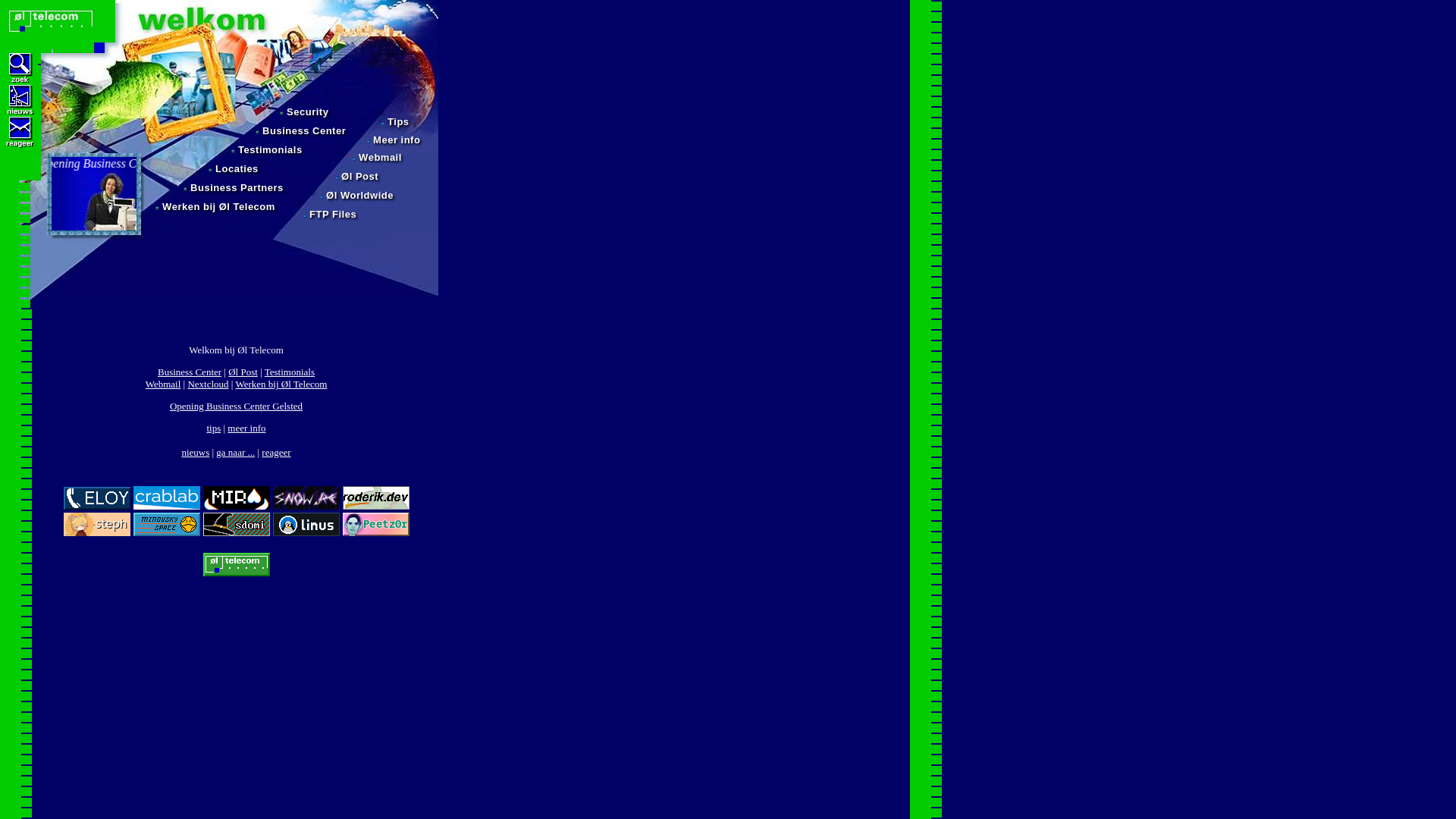 website screenshot of http://ol-tele.com/