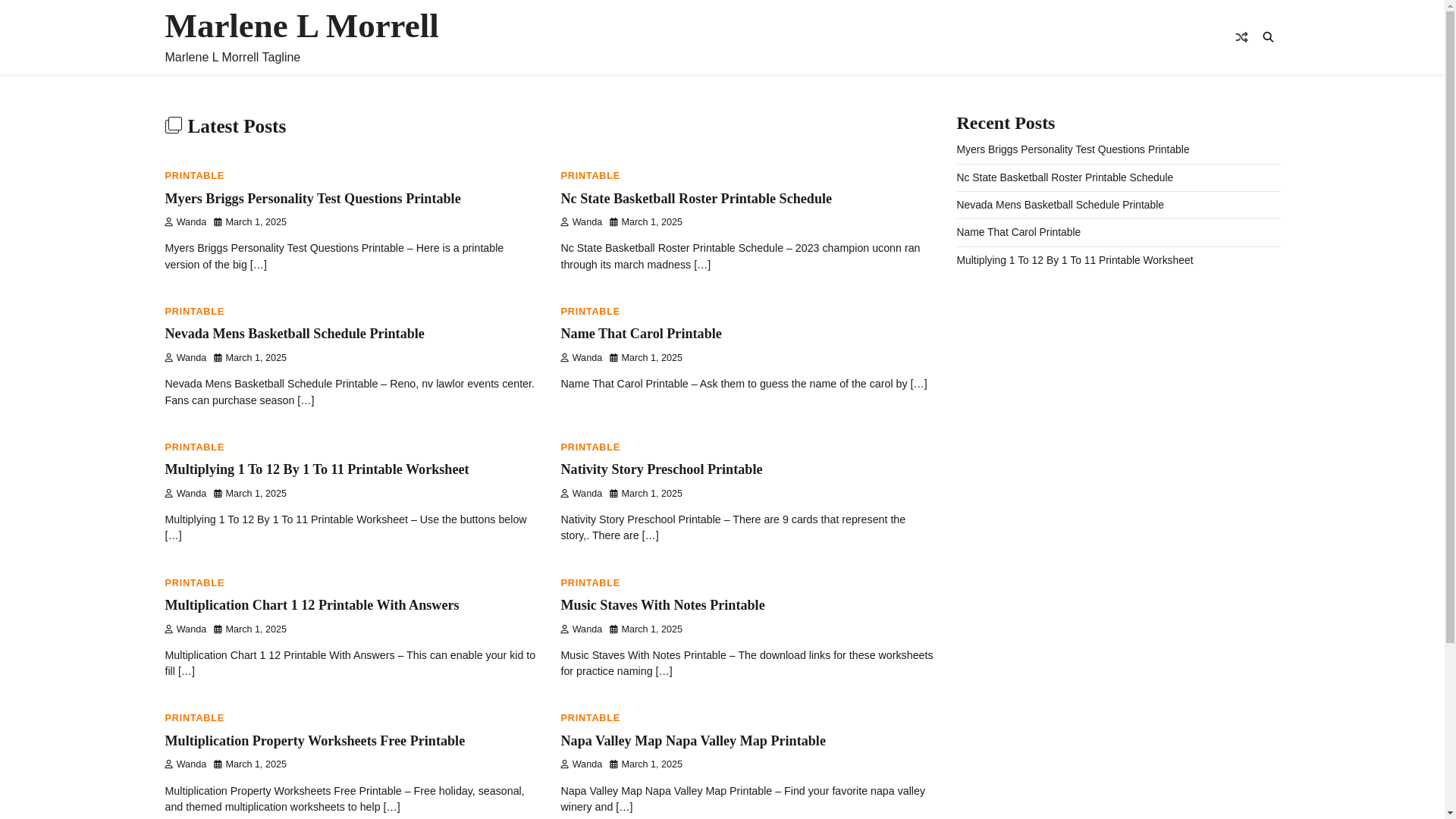 website screenshot of https://marlenelmorrellc.pages.dev/