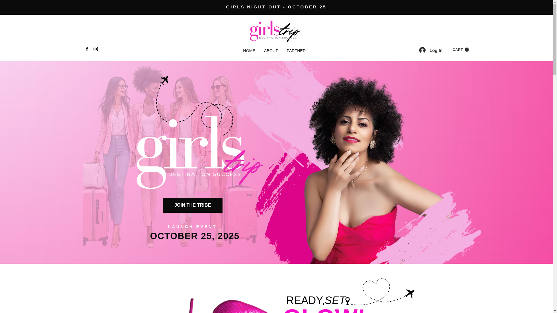 website screenshot of https://girlstripcollective.com/