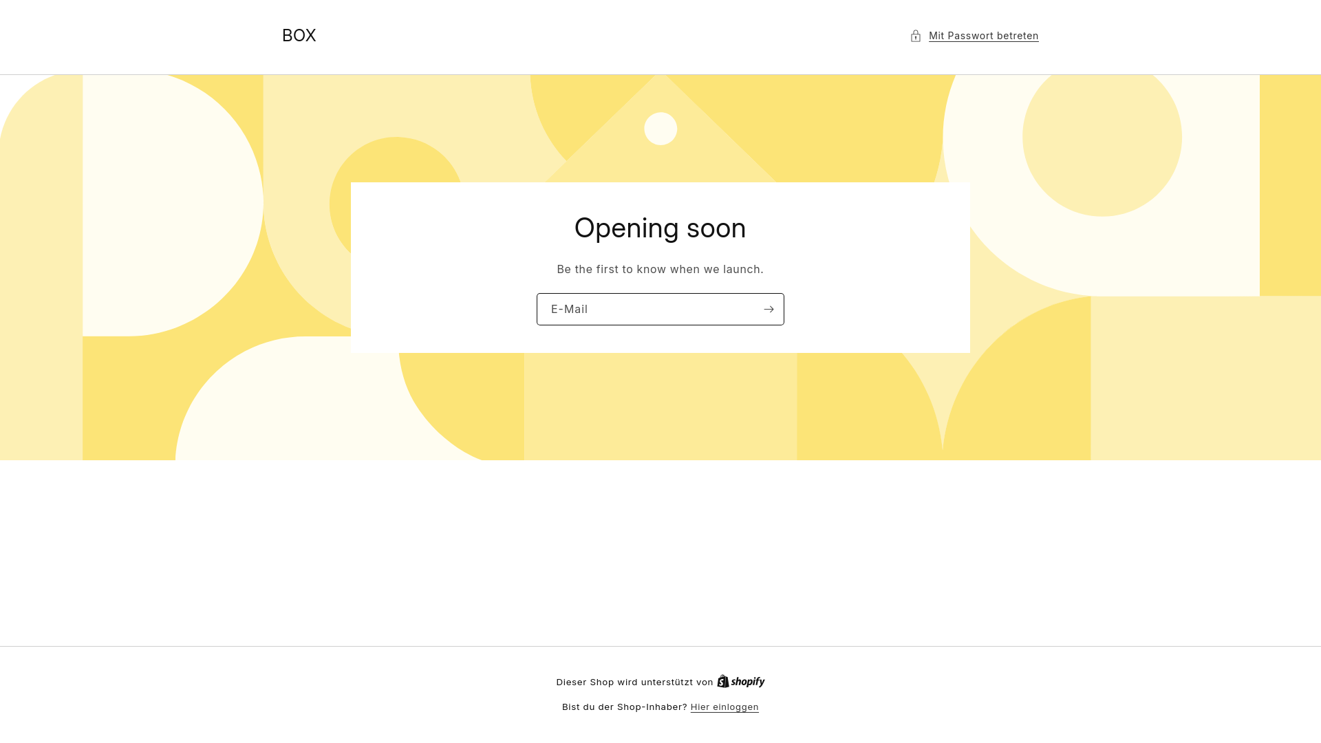 website screenshot of https://box-hamburg.com/