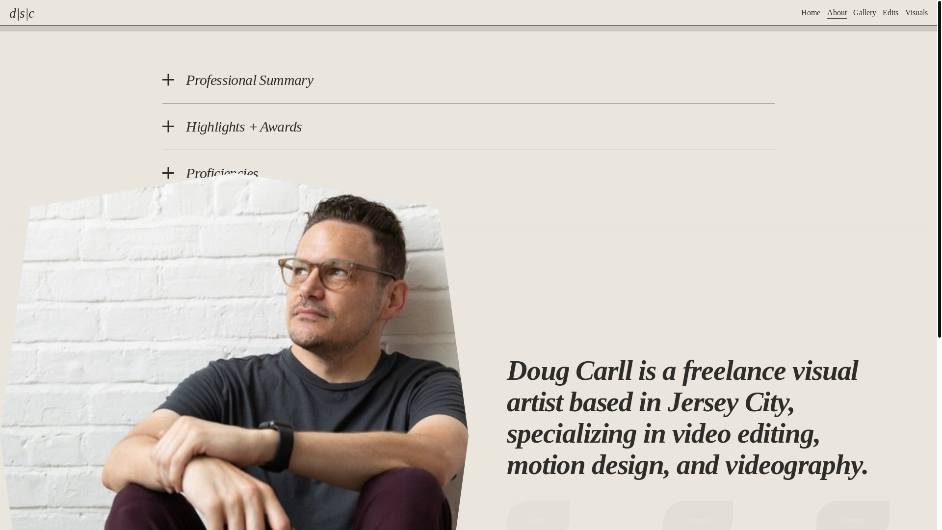website screenshot of https://deadstarcreative.com/