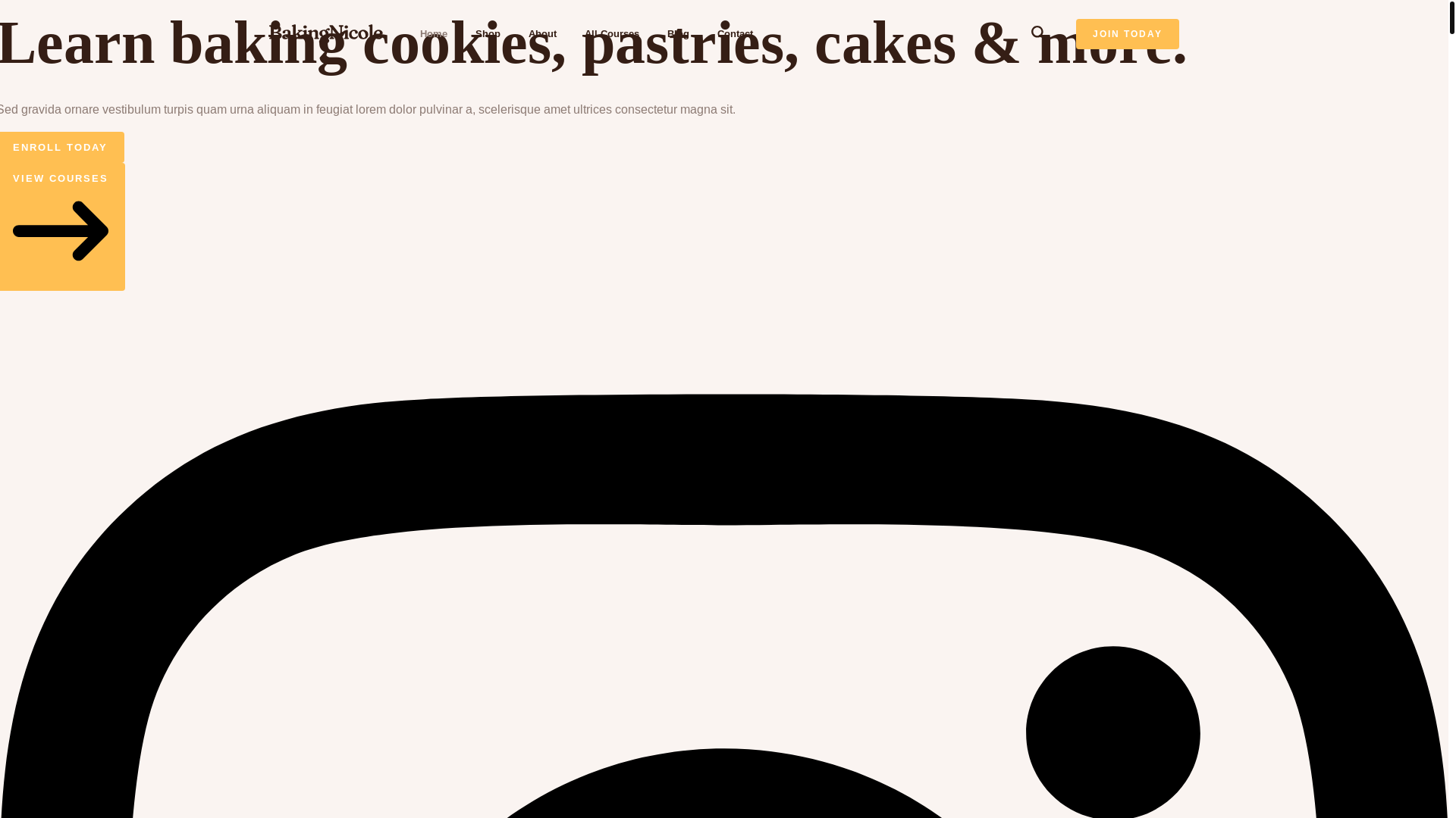 website screenshot of https://cakebase.store/