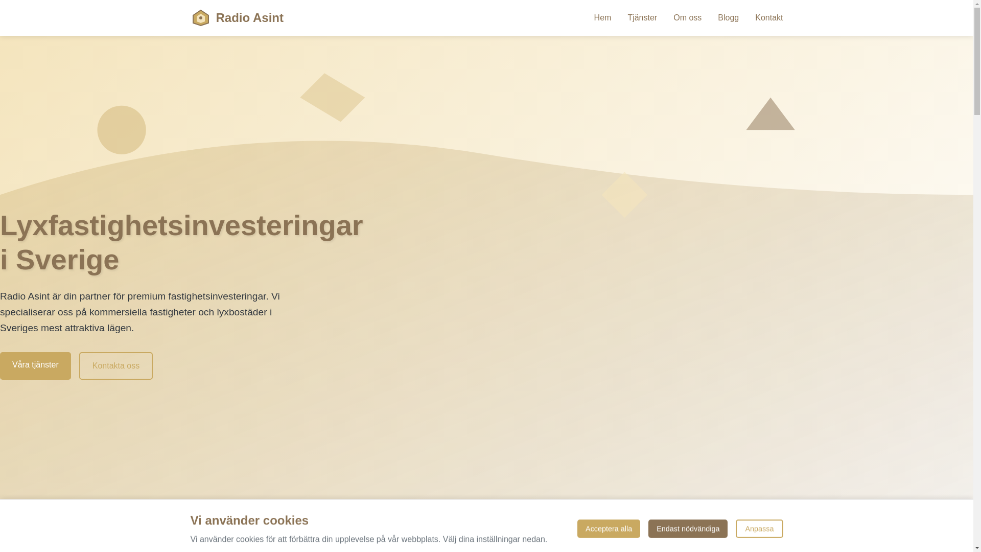 website screenshot of https://radioasint.com/