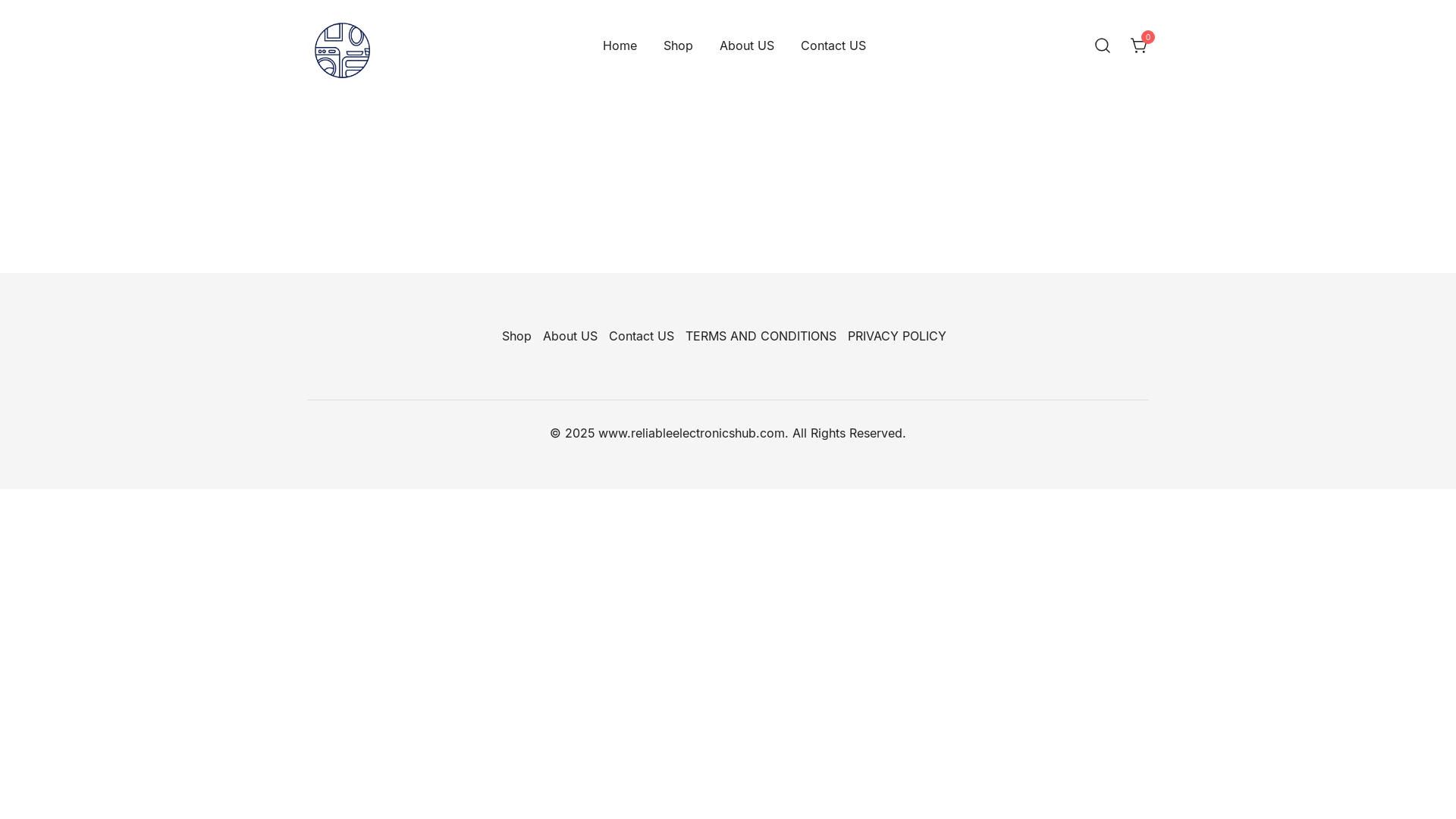 website screenshot of https://reliableelectronicshub.com/