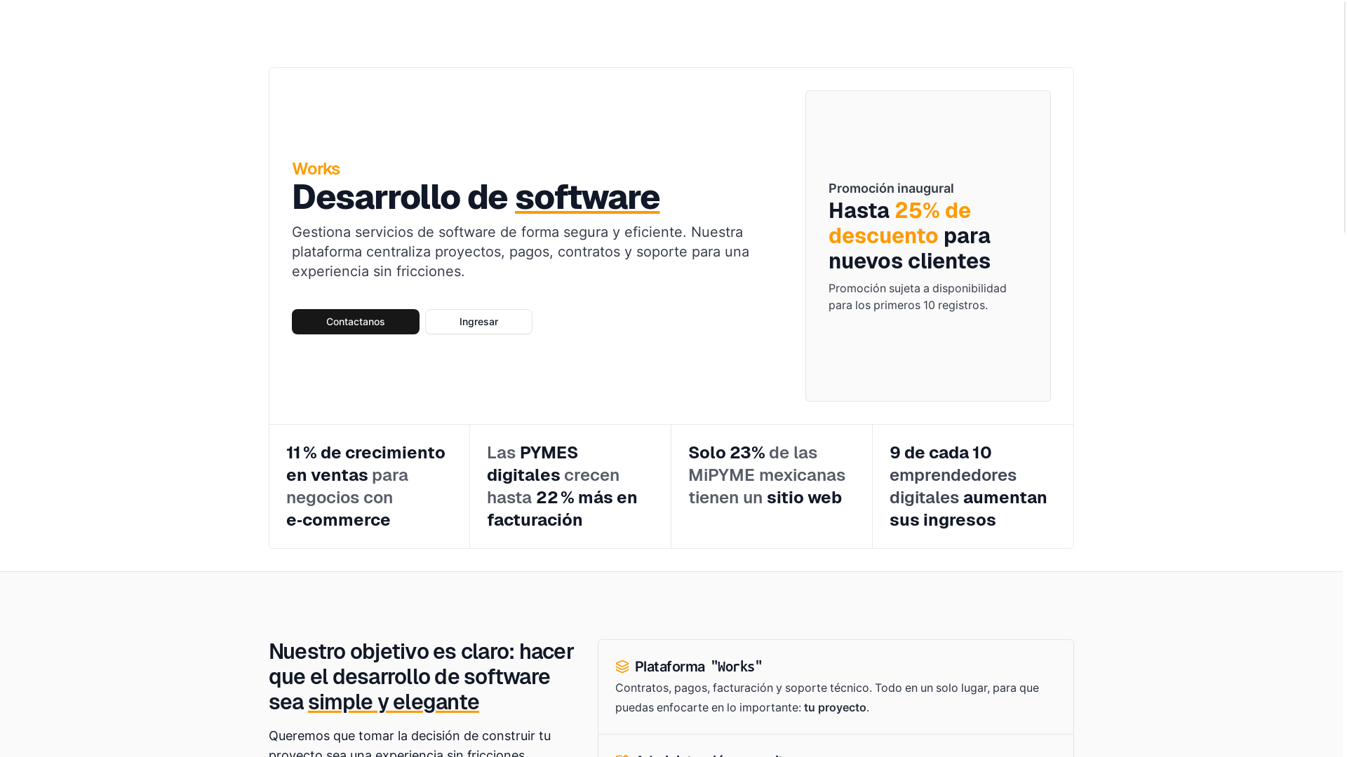 website screenshot of https://works-frontend.pages.dev/