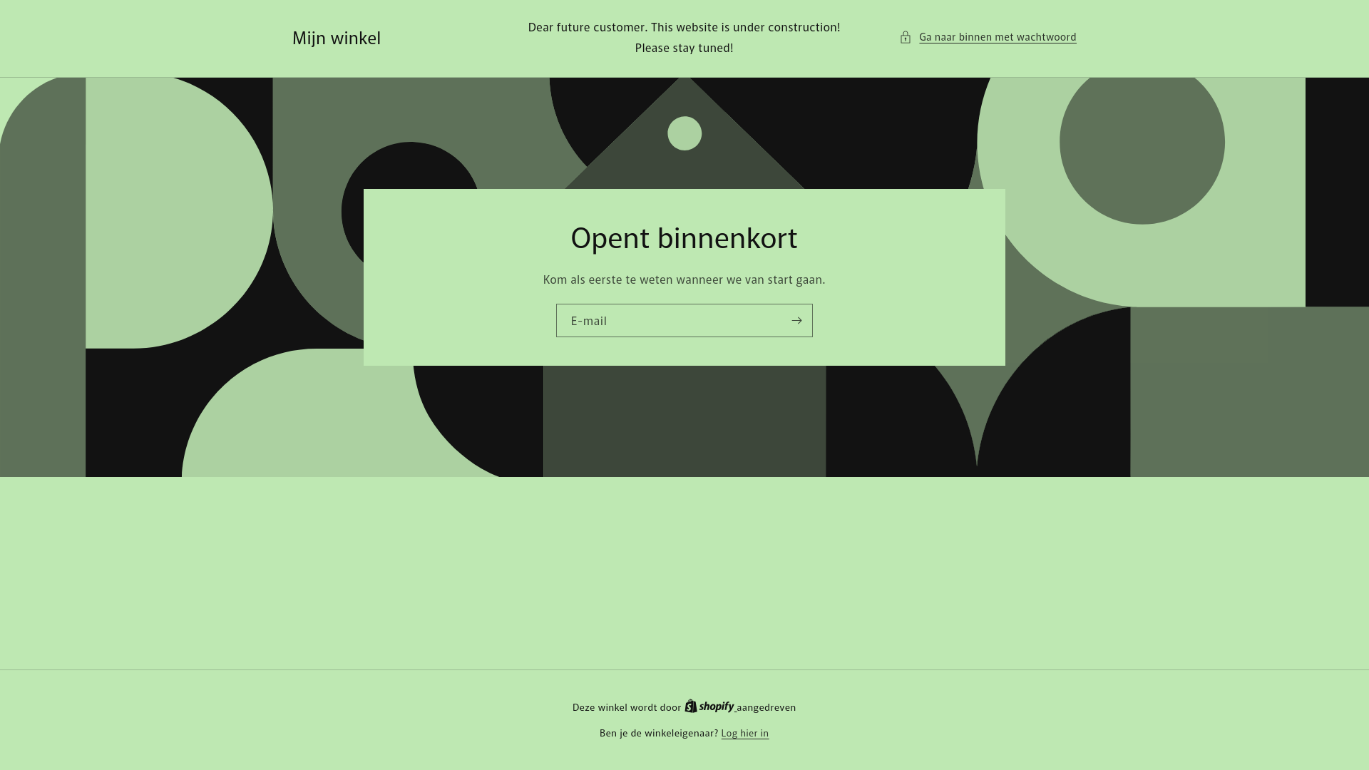 website screenshot of https://cleenessentials.com/