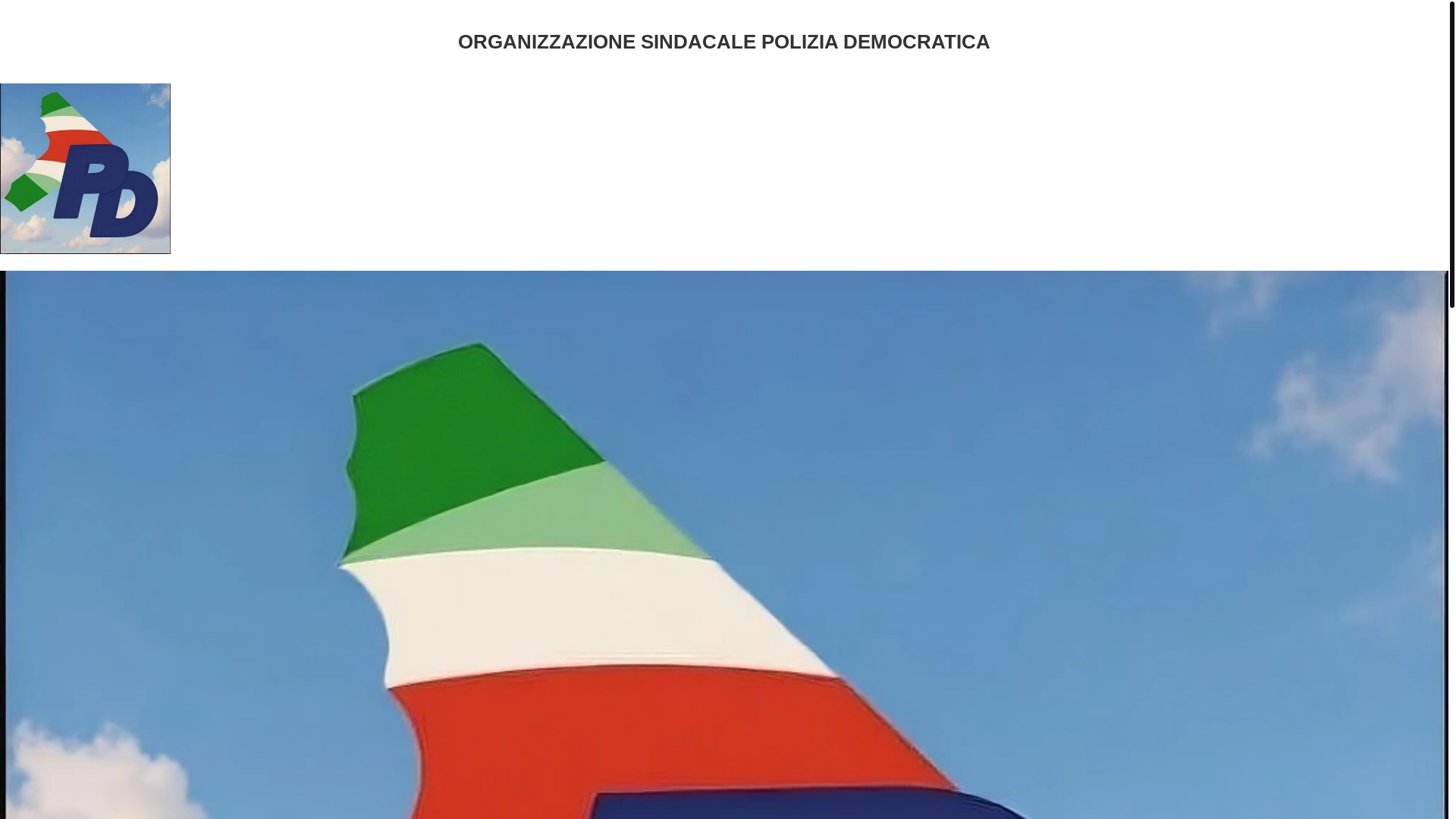 website screenshot of https://poliziademocratica.com/