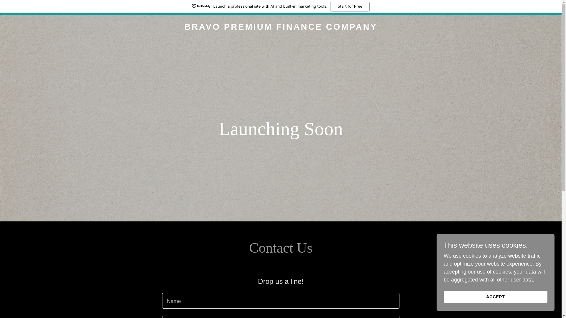 website screenshot of https://bravopf.com/
