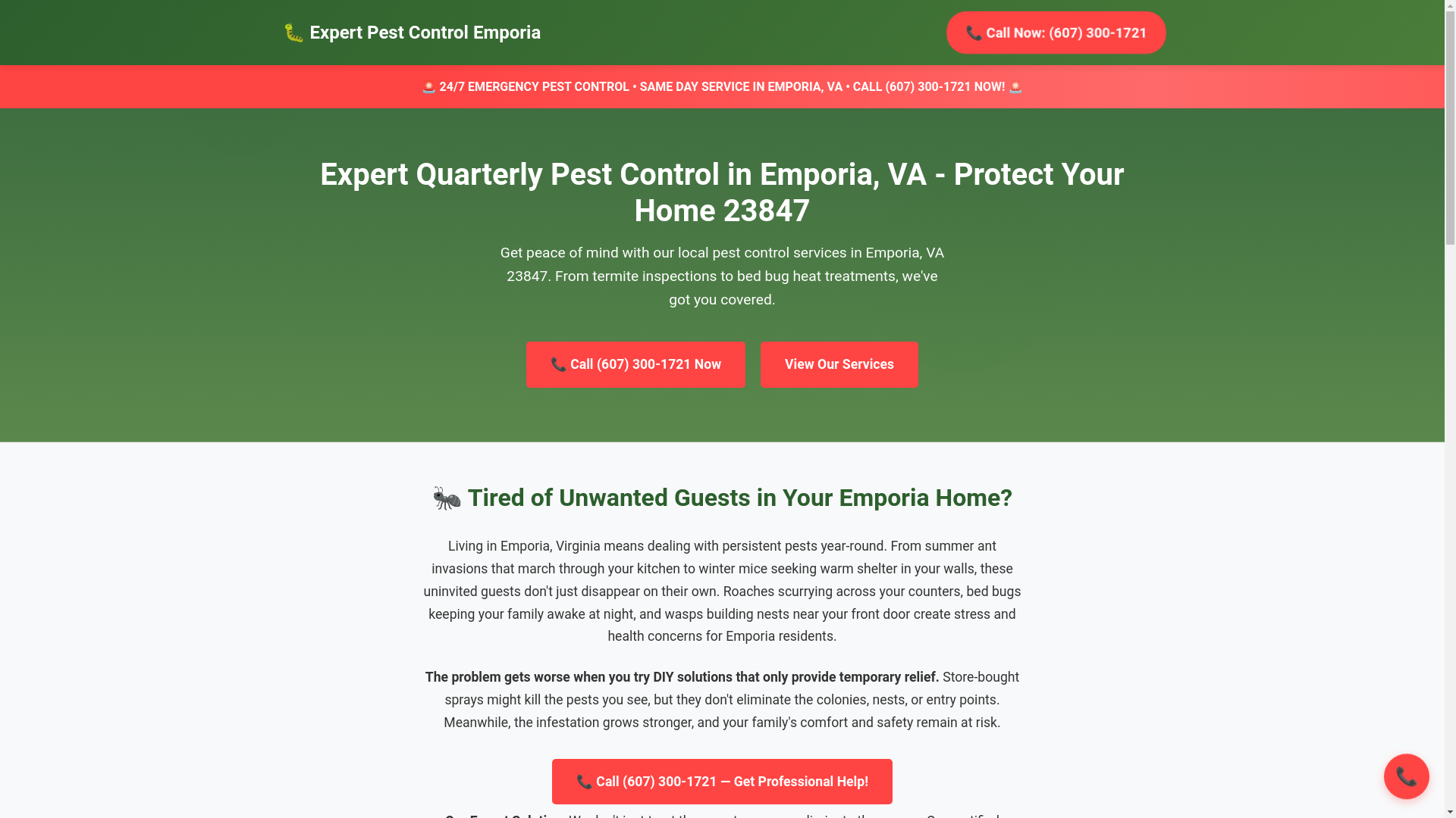 website screenshot of https://quarterly-pest-control-emporia.pages.dev/