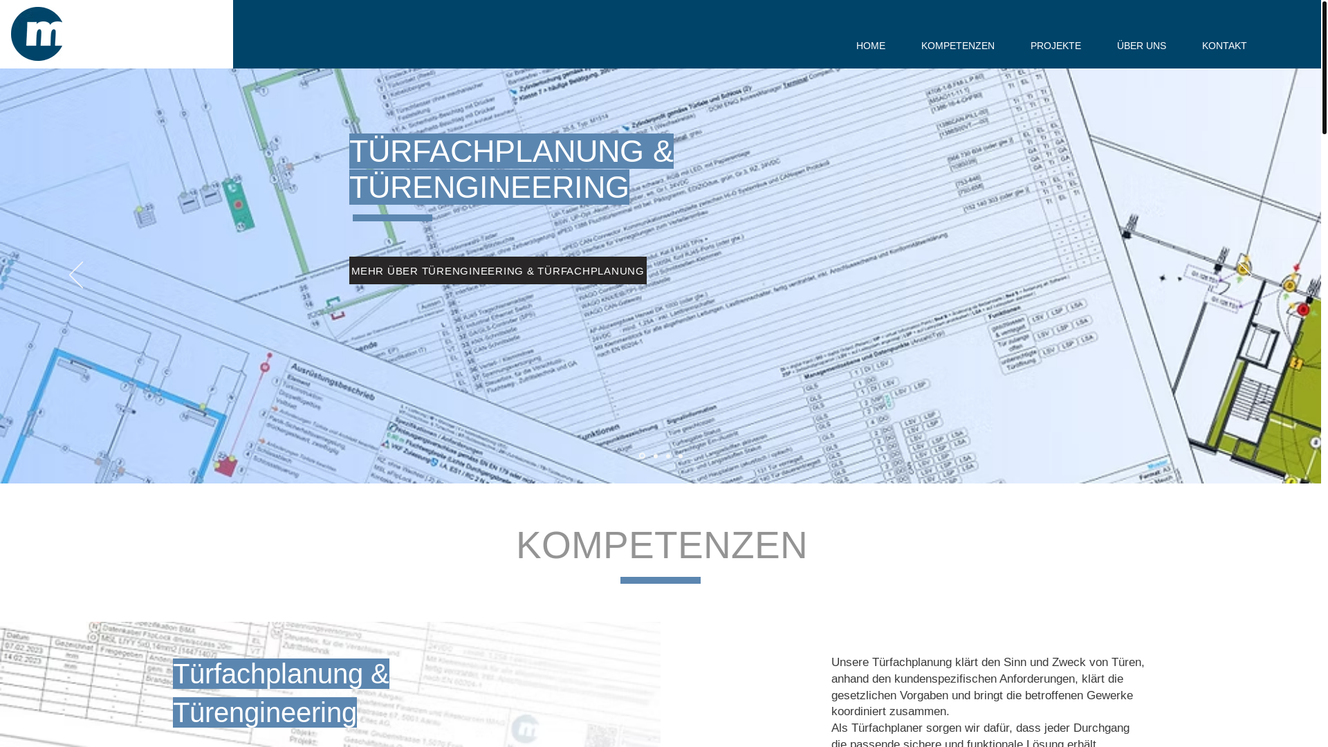 website screenshot of https://mauch-controls.ch/
