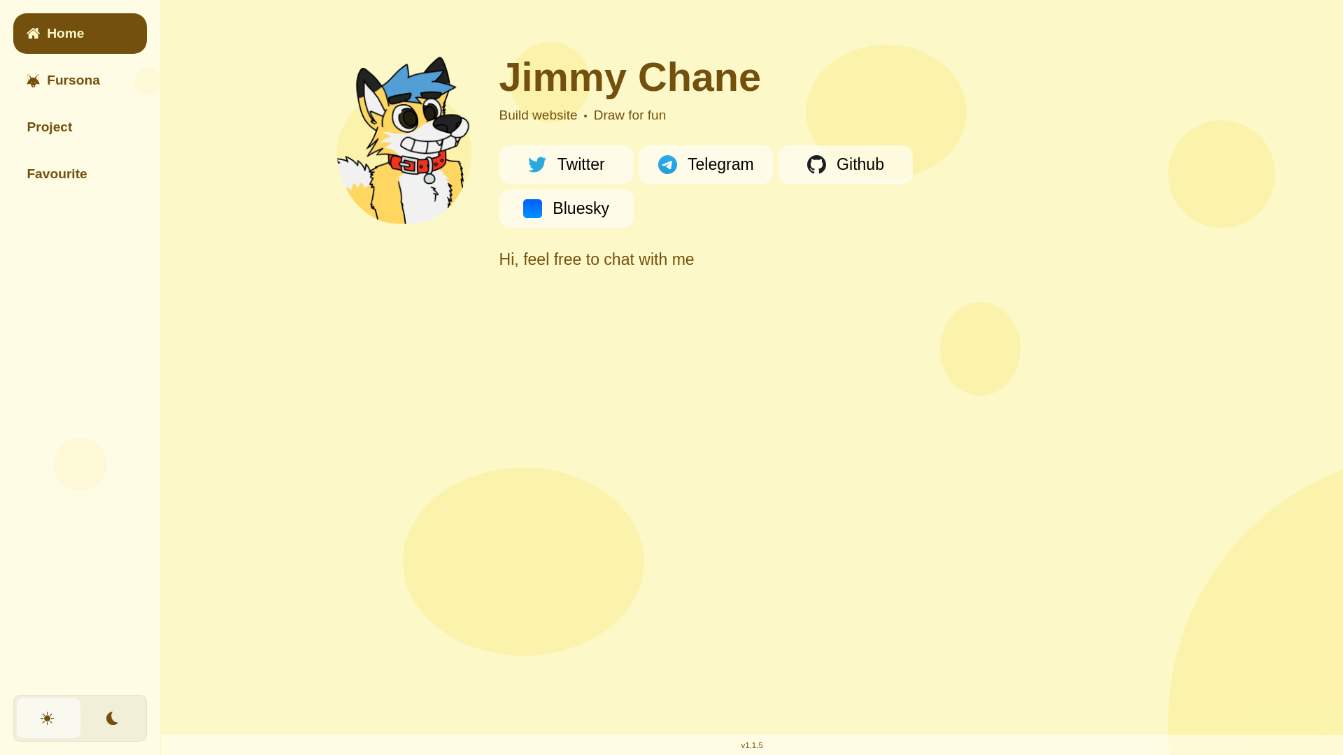 website screenshot of https://jimmychane-web-ui.pages.dev/