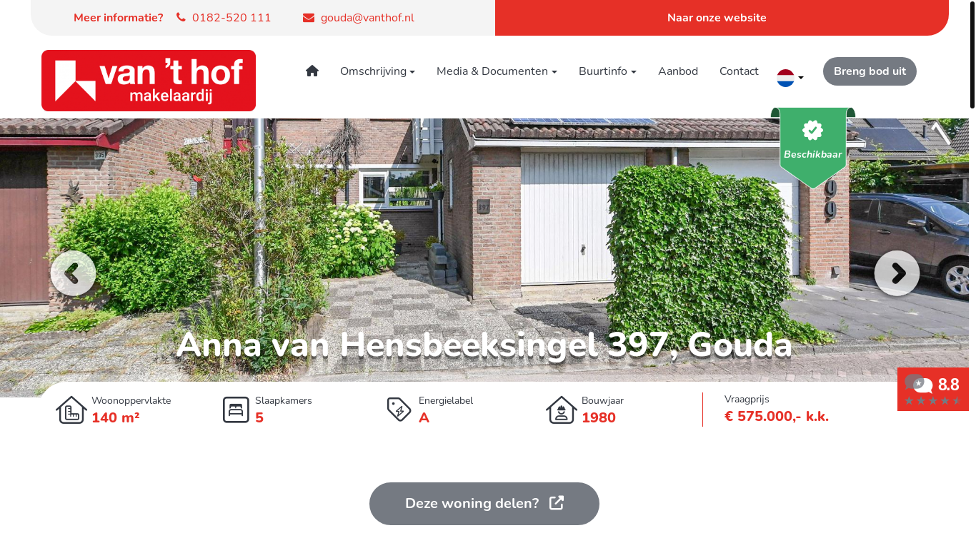 website screenshot of https://annavanhensbeeksingel397.nl/