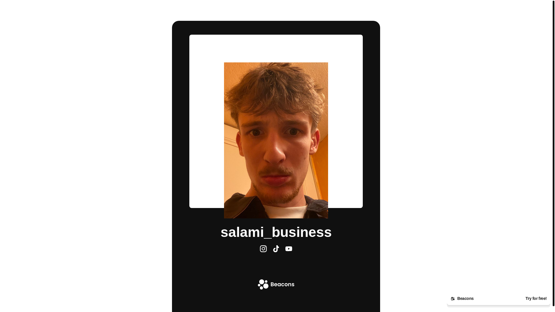 website screenshot of https://salamibusiness.com/