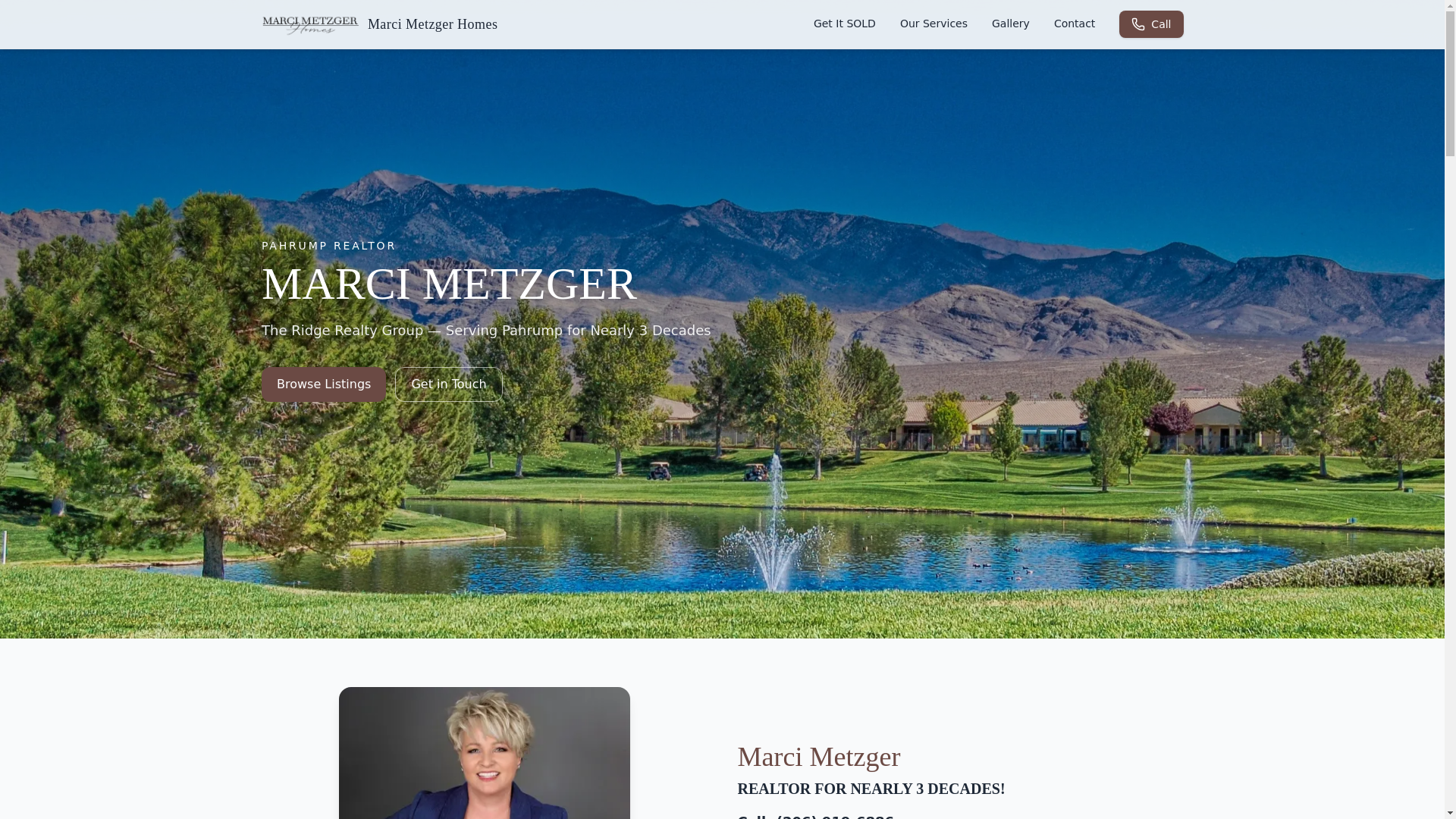 website screenshot of https://marci-metzger-real-estate.pages.dev/