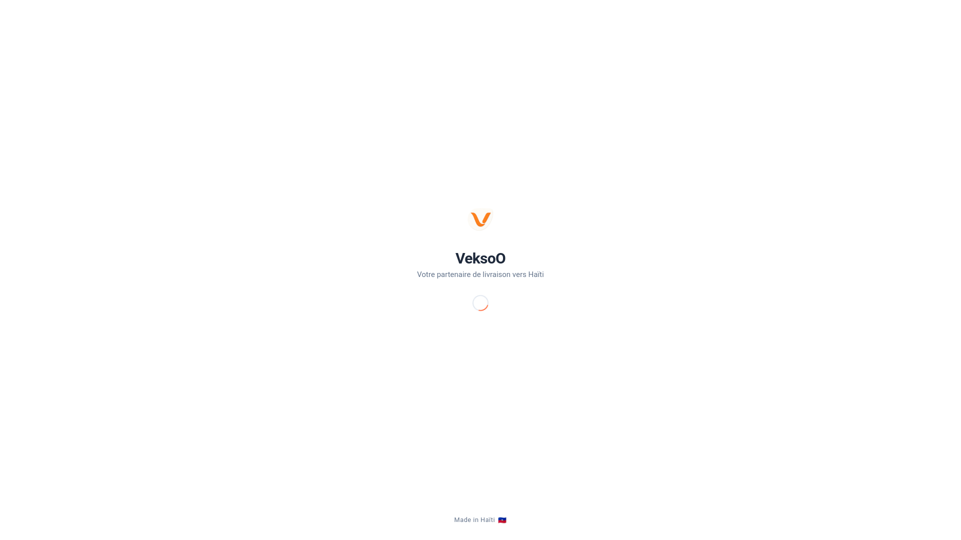 website screenshot of https://veksooapp.com/
