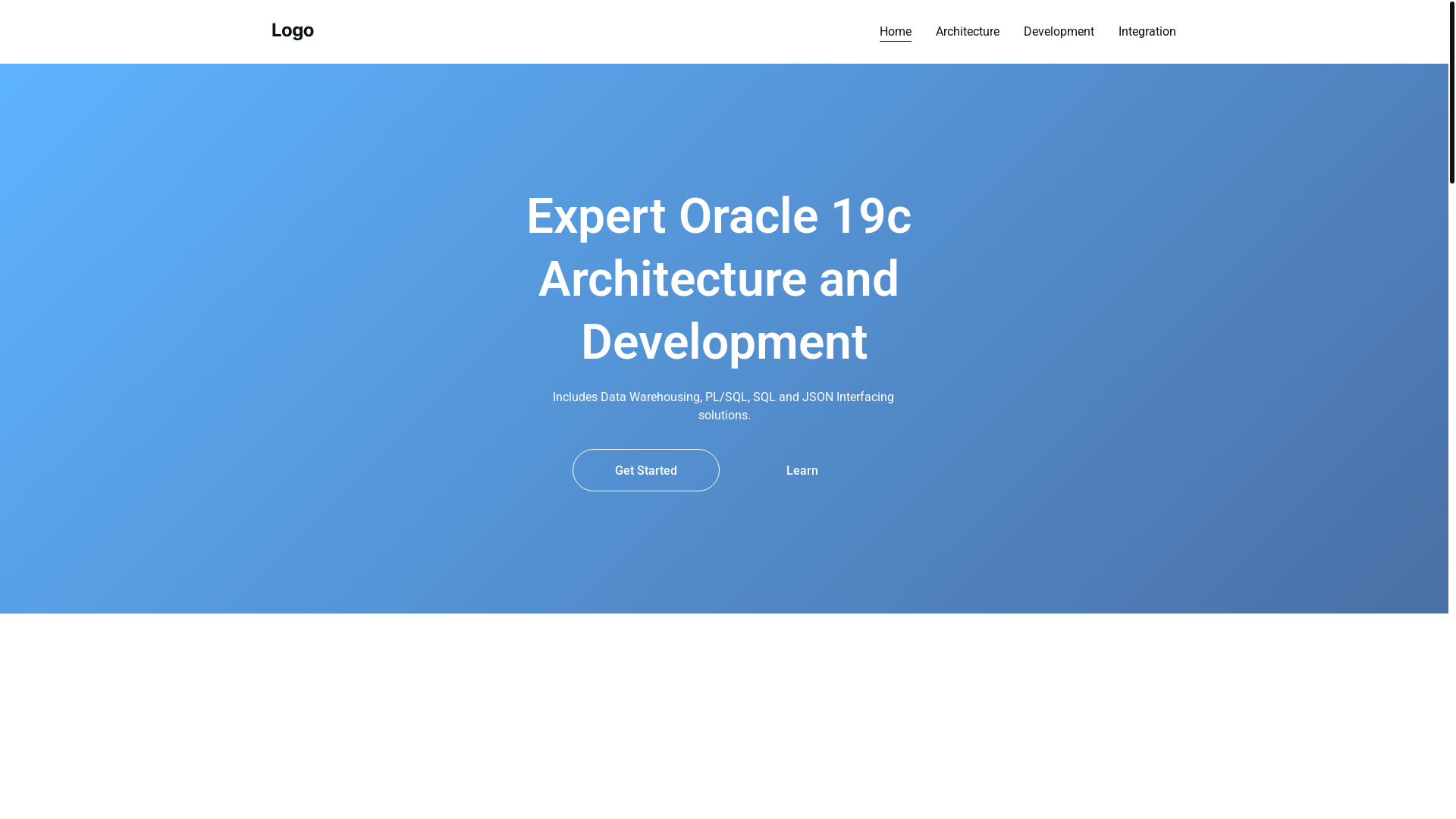 website screenshot of https://artvandelayoracles.com/