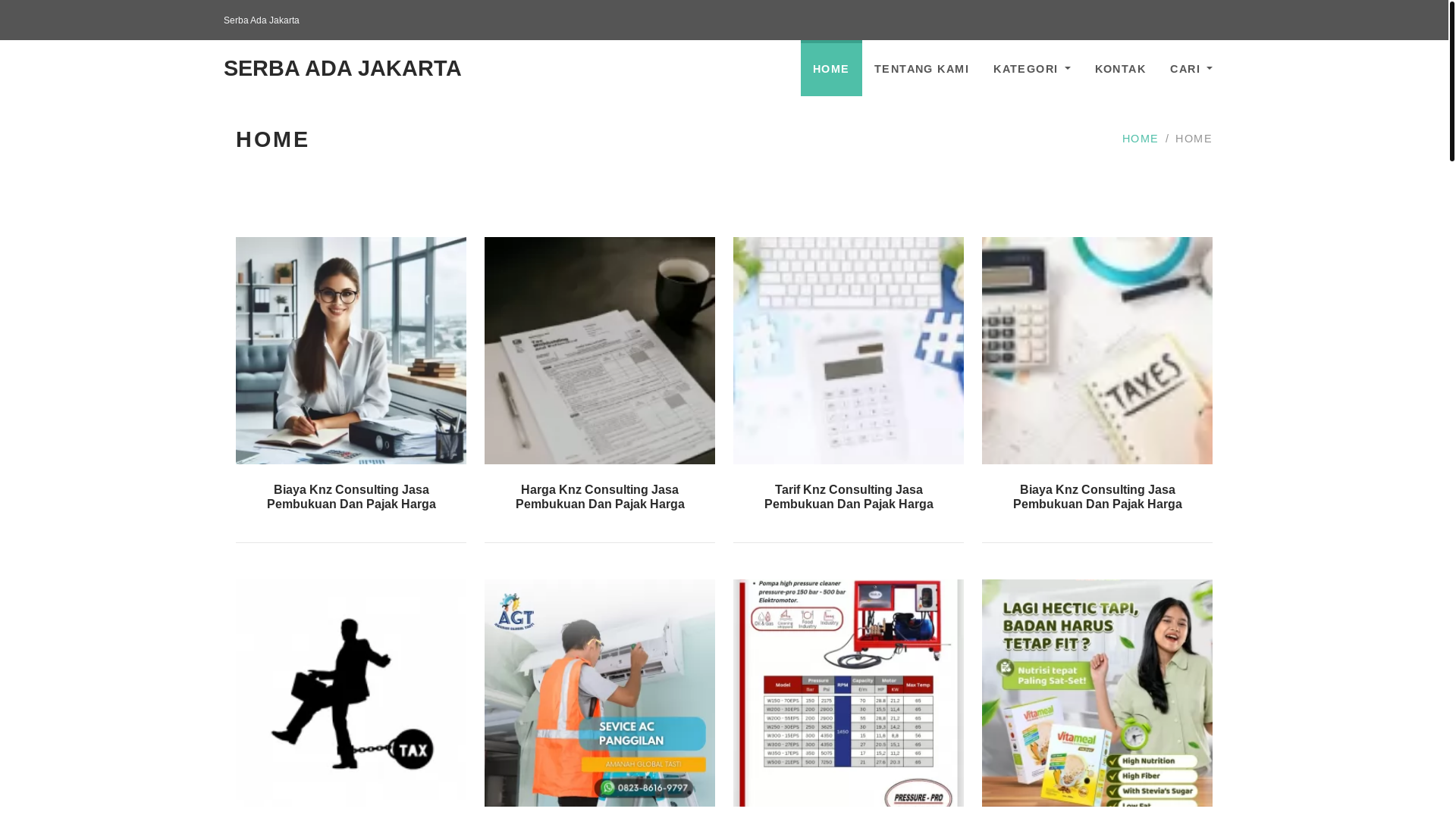 website screenshot of https://serbaadajakarta.biz.id/
