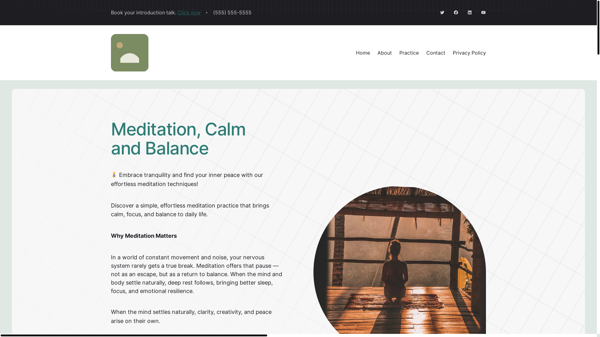 website screenshot of https://moravianmeditations.com/