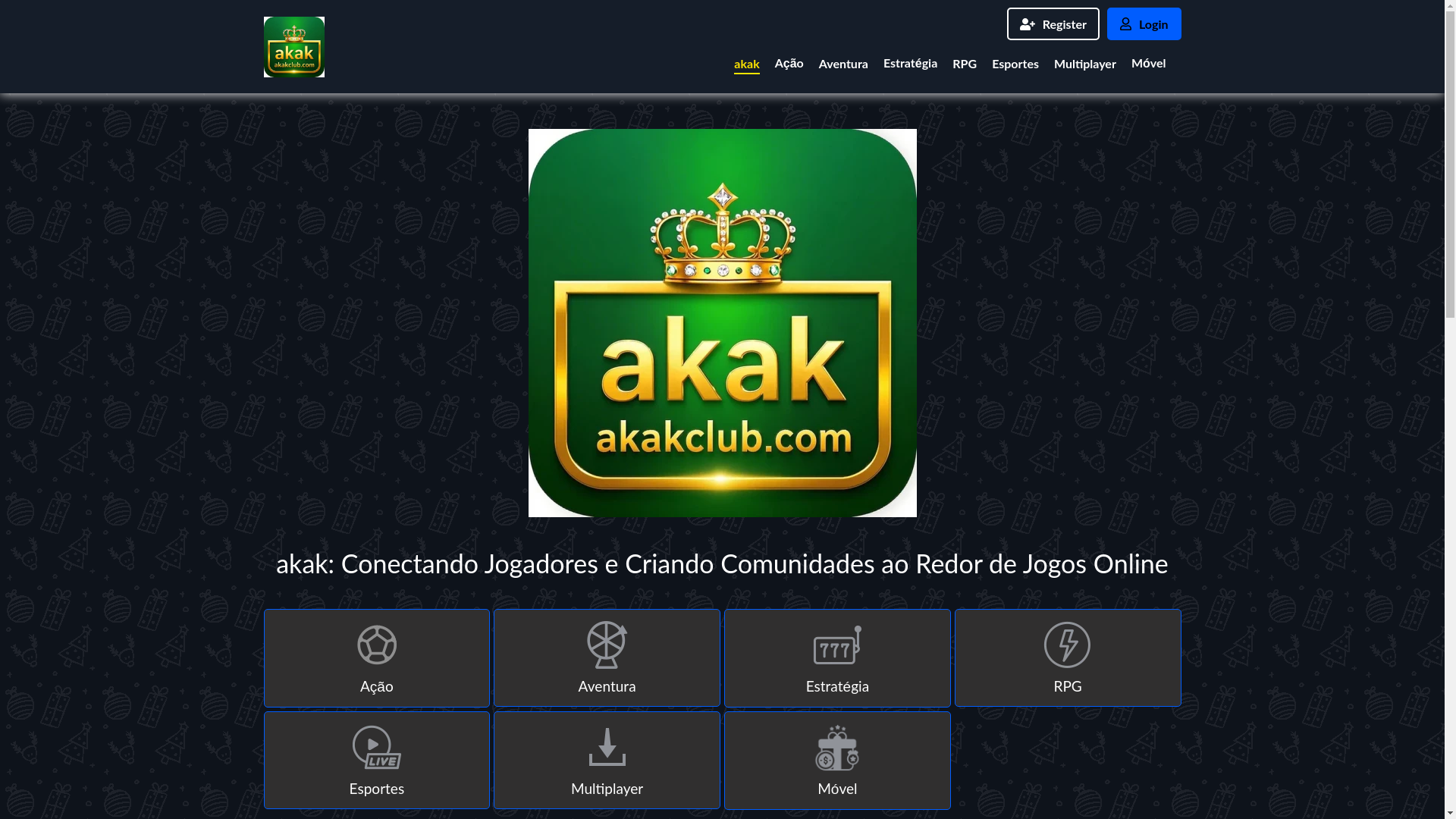 website screenshot of https://akakclub.com/