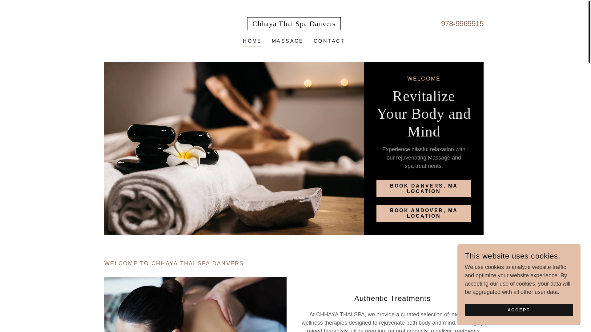 website screenshot of https://chhayathaispadanvers.com/