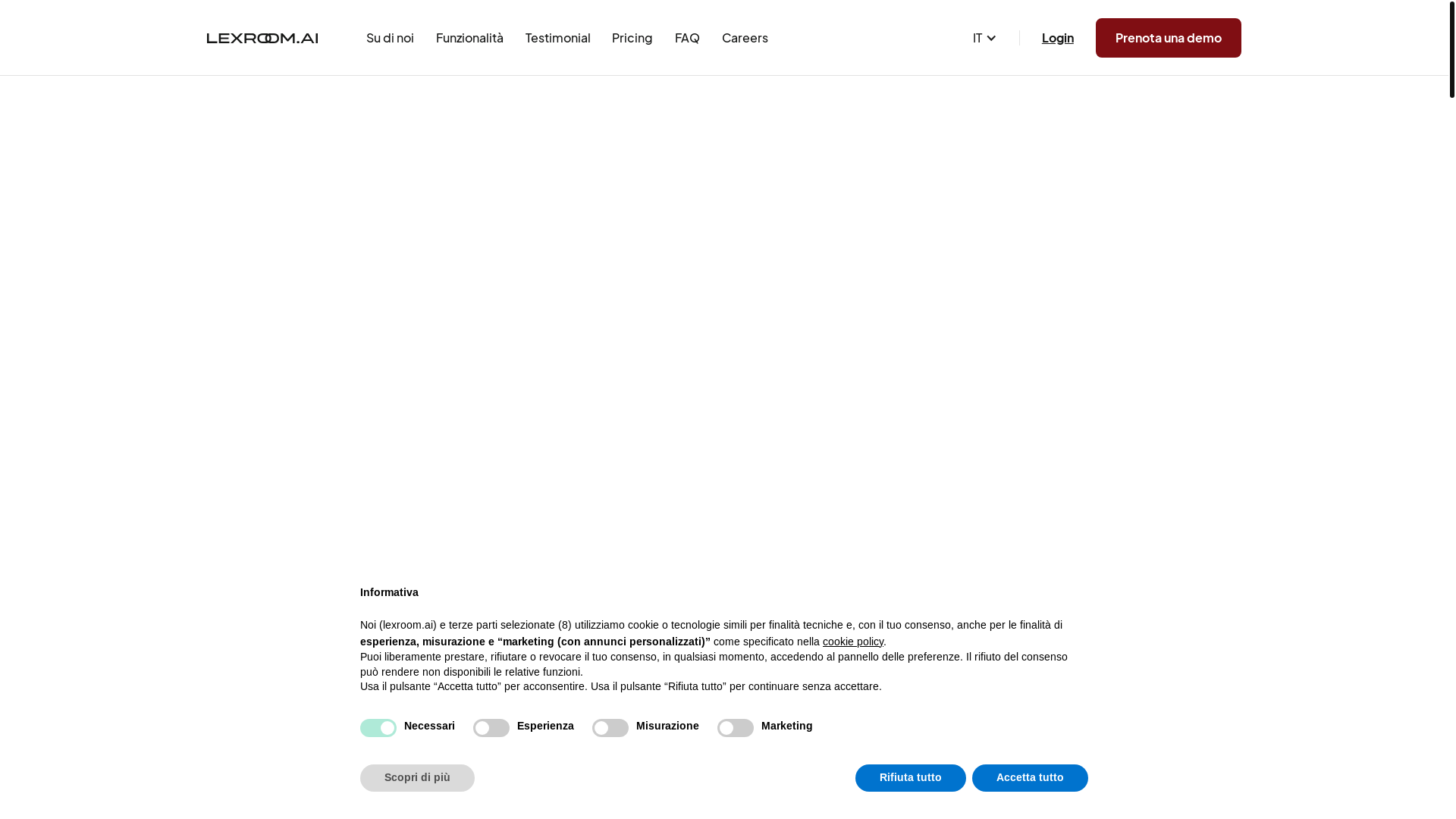 website screenshot of https://lexroomservice.com/