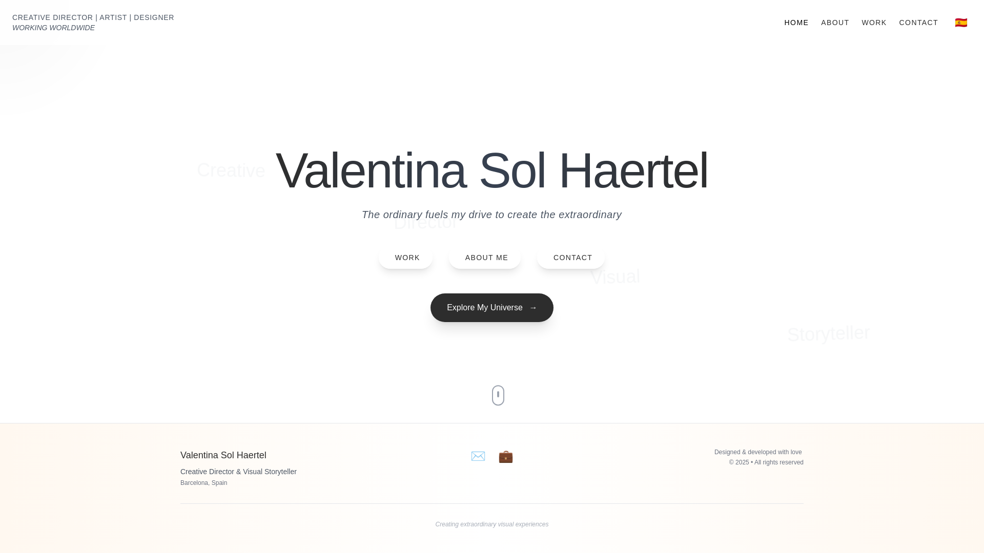 website screenshot of https://valentinasolhaertel.com/