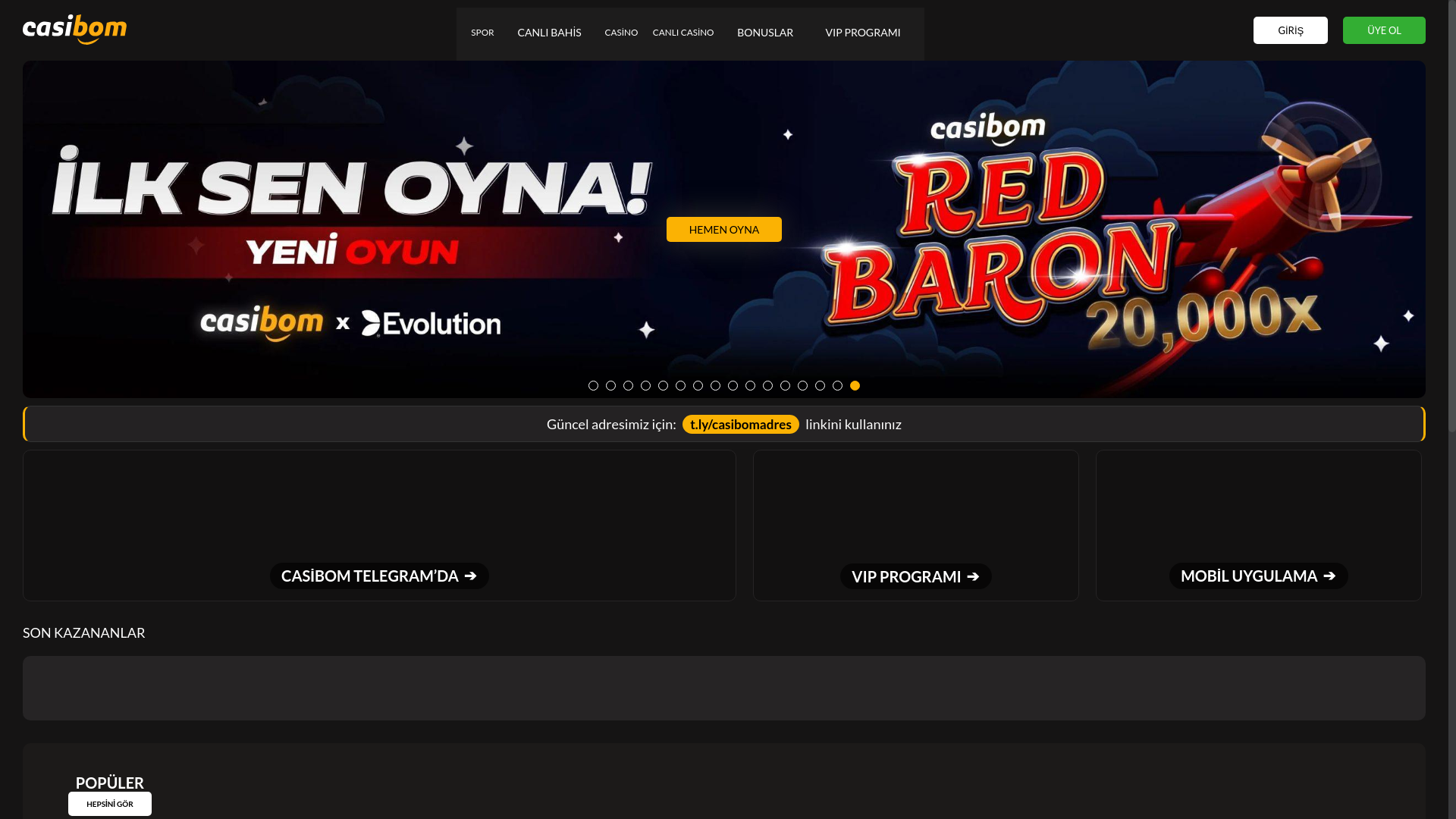 website screenshot of https://casbom893.com